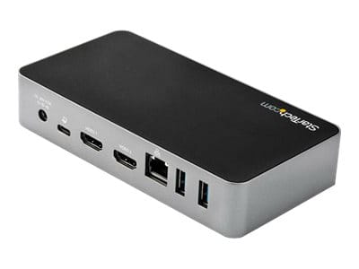 StarTech.com DK30CHHPDEU USB-C-Dockingstation (zwei HDMI-Monitore, 60 W Stromversorgung, Mac und Windows, 1x USB-C und 3x USB-A, 1080p)