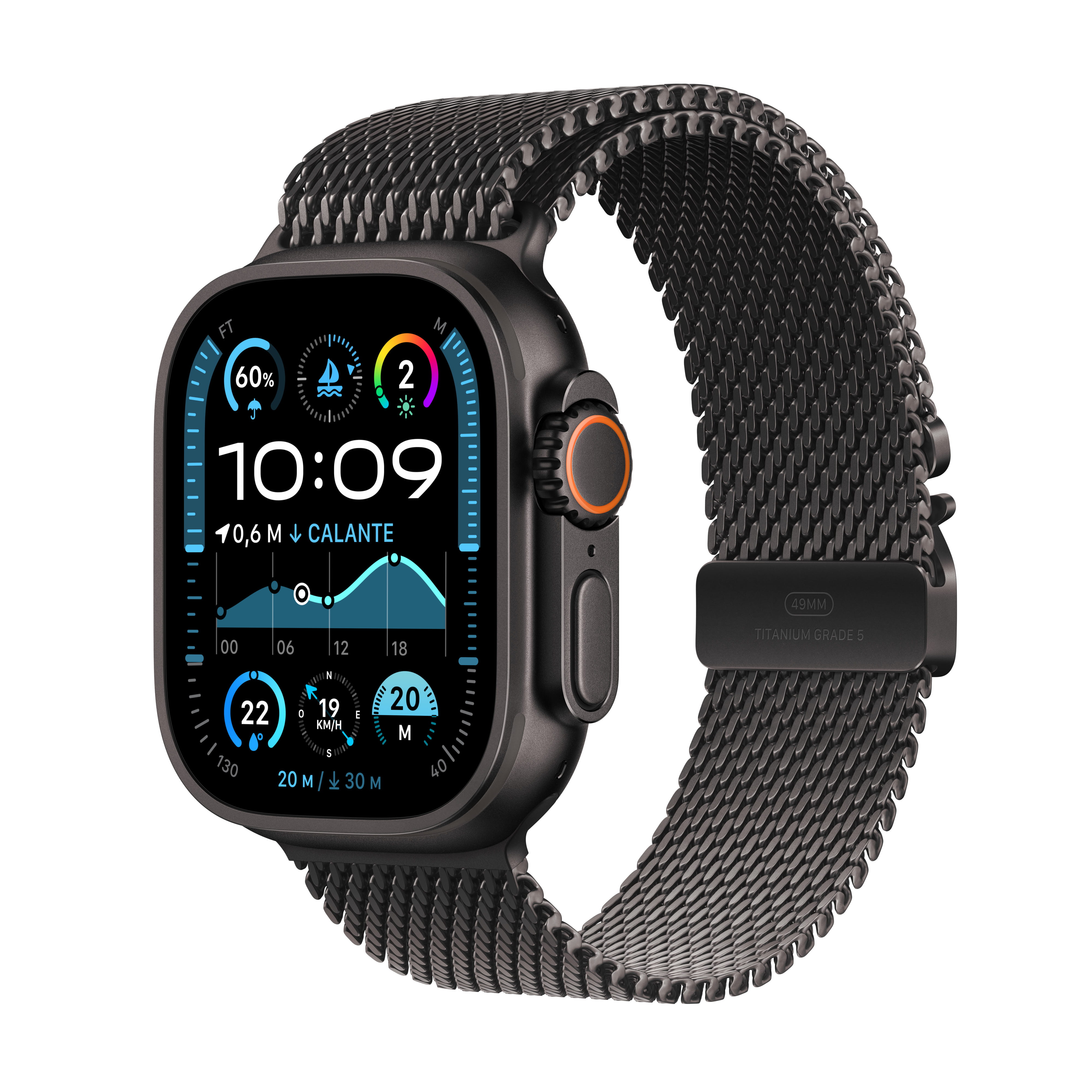 Apple Watch Ultra 2 - 49 mm - Black Titanium