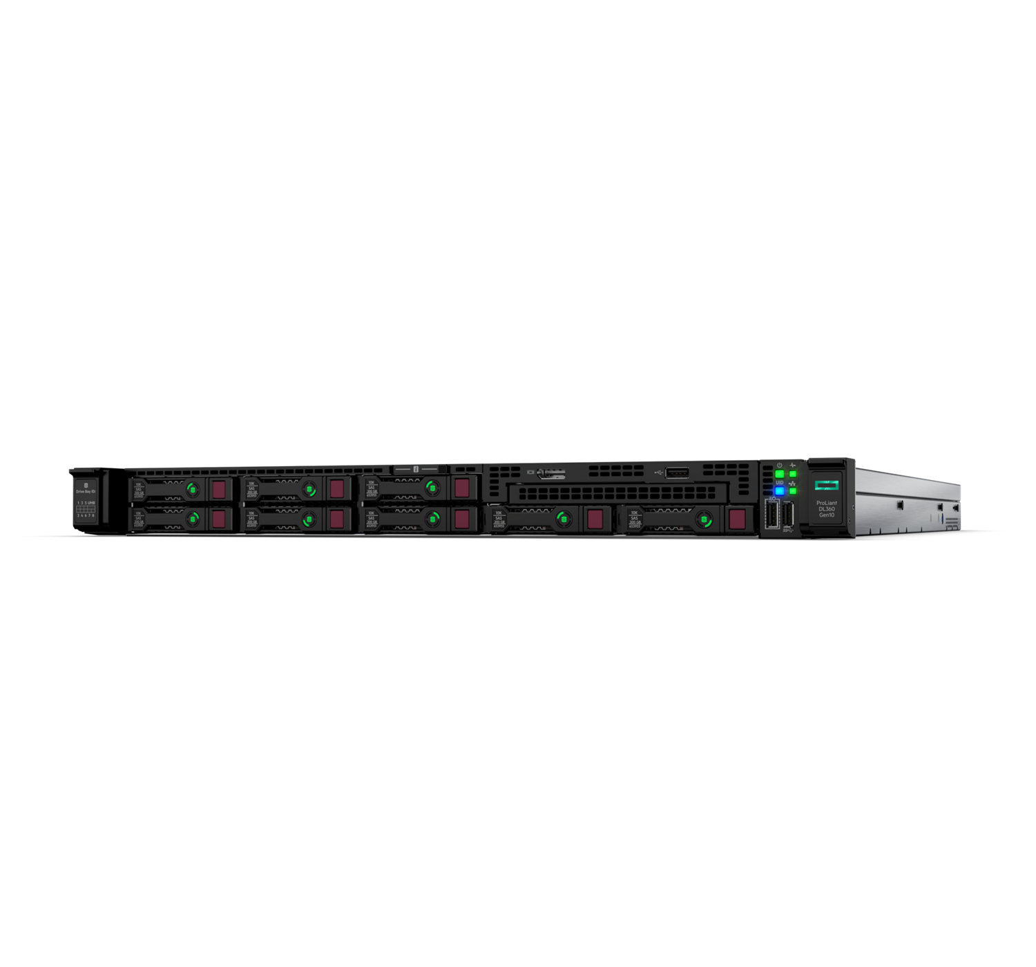 HPE ProLiant DL360 Gen10 Network Choice - Server - Rack-Montage - 1U - zweiweg - 1 x Xeon Gold 6226R / 2.9 GHz - RAM 32 GB - SATA/SAS - Hot-Swap 6.4 cm (2.5") HPE ProLiant DL360 Gen10 Network Choice - Server - Rack-Montage - 1U - zweiweg - 1 x Xeon Gold 6226R / 2.9 GHz - RAM 32 GB - SATA/SAS - Hot-Swap 6.4 cm (2.5")
