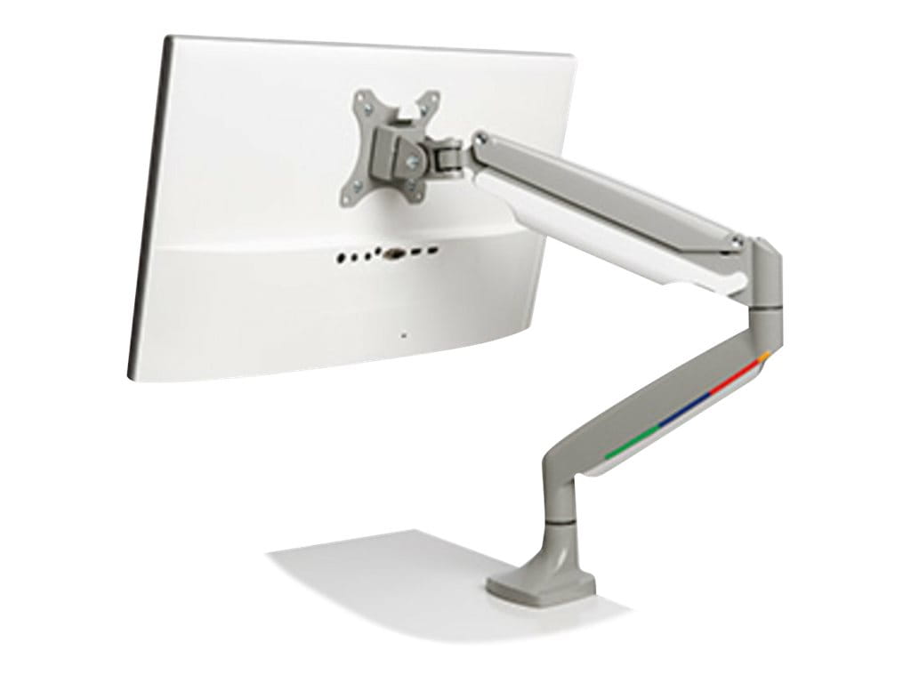 Kensington SmartFit One-Touch Single Monitor Arm - Befestigungskit - einstellbarer Arm - für Monitor - Aluminium, Kunststoff, Stahl - Bildschirmgröße: 33-81.3 cm (13"-32")