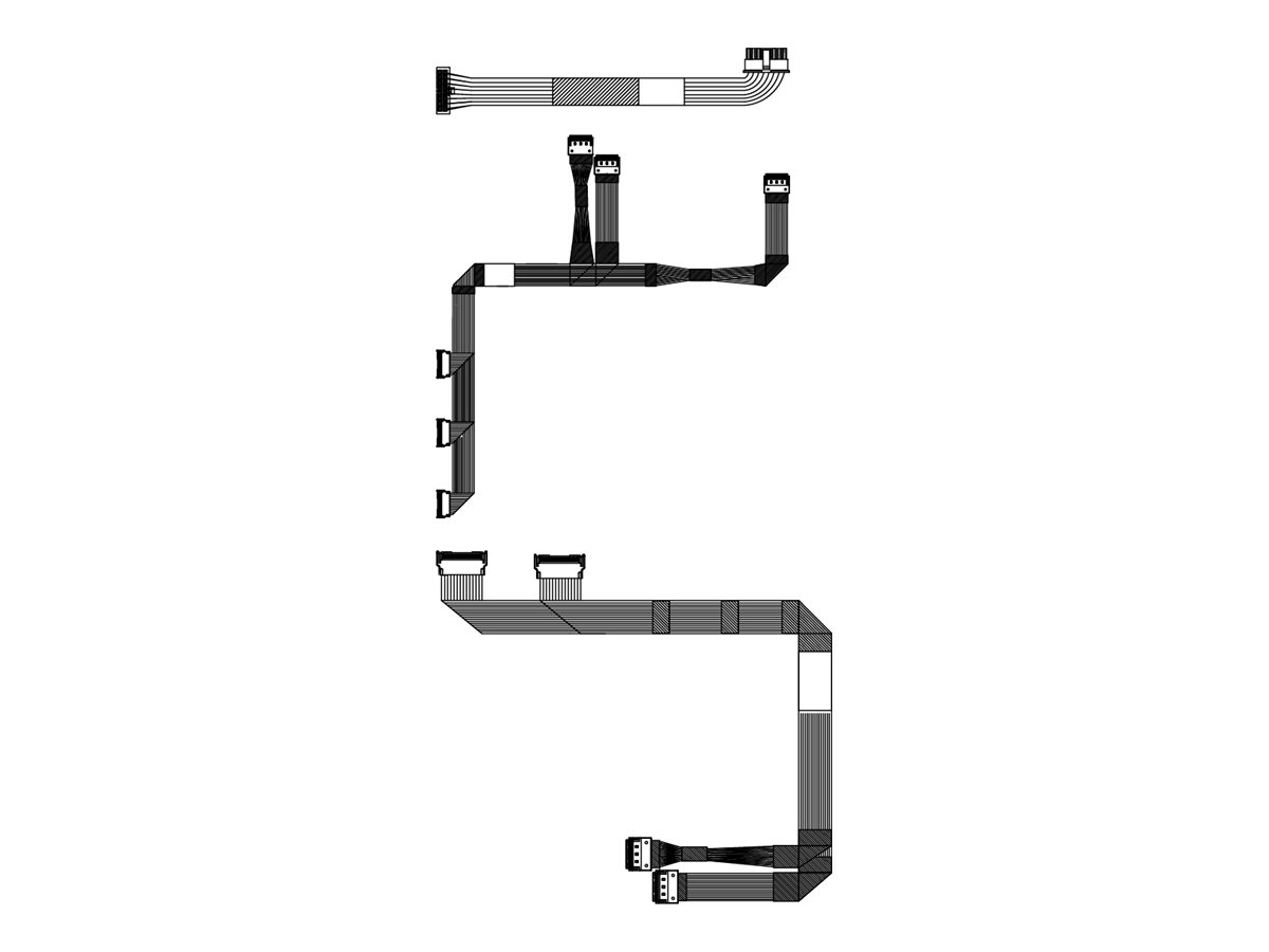 Lenovo Speicherkabelkit - 10 x 2,5" Anybay BP NVMe