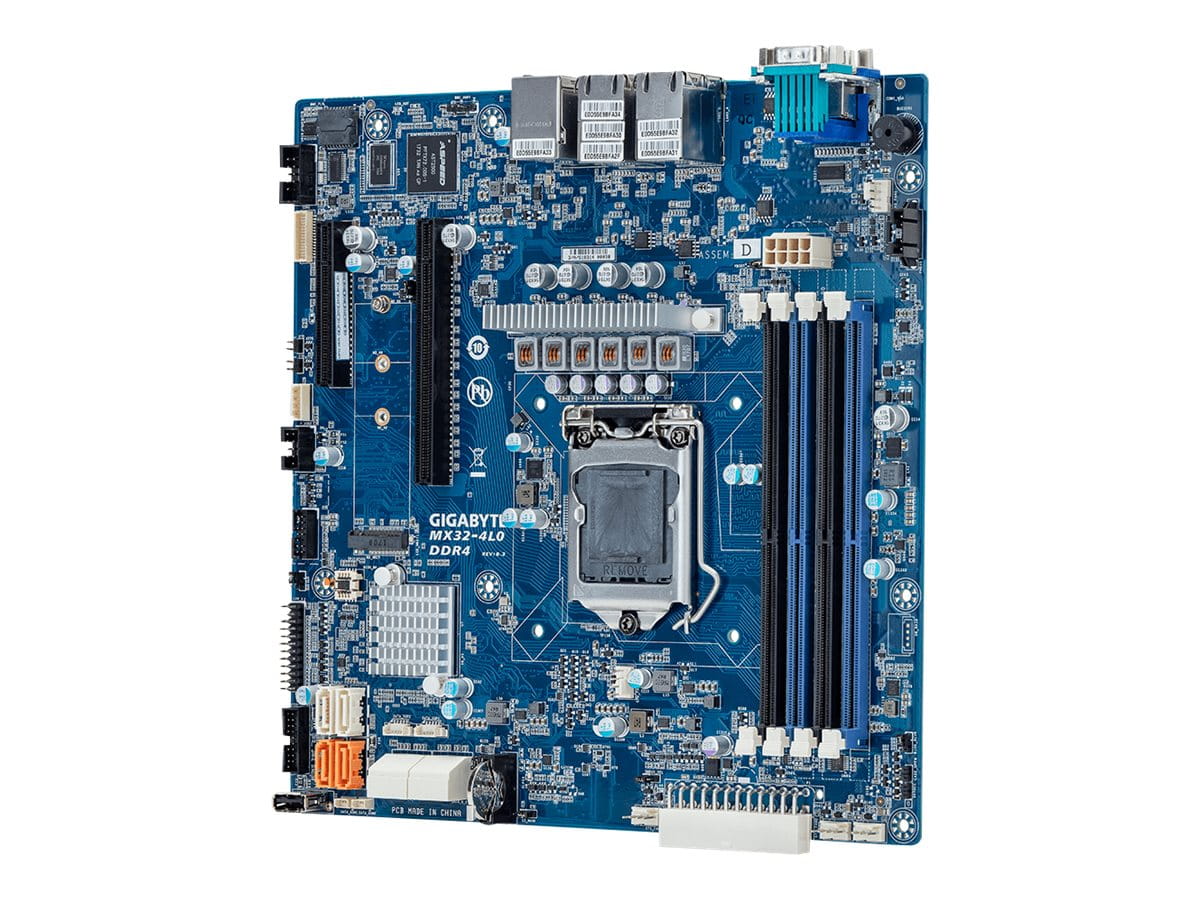 Gigabyte MX32-4L0 - 1.0 - Motherboard - micro ATX