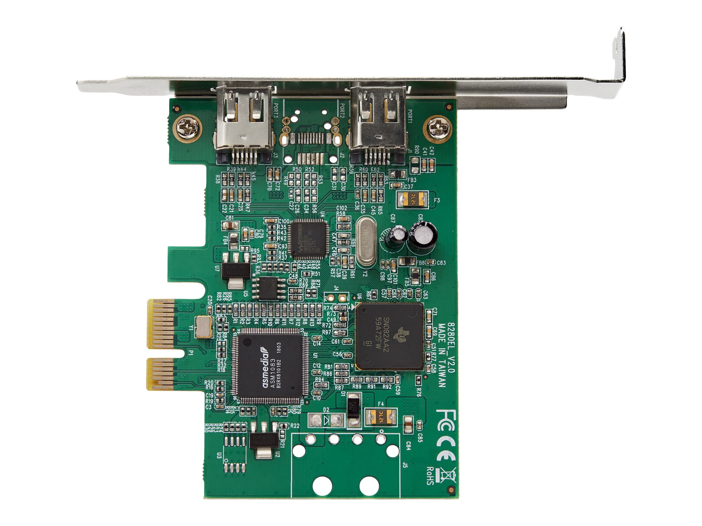 StarTech.com 2 Port 1394a FireWire PCI Express Schnittstellenkarte