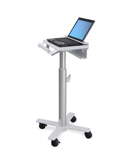 Ergotron Wagen - leichtes Design - für Notebook / Barcode-Scanner - medizinisch - Stahl - weiß, Aluminium - Bildschirmgröße: bis zu 43,2 cm (bis zu 17") Ergotron Wagen - leichtes Design - für Notebook / Barcode-Scanner - medizinisch - Stahl - weiß, Aluminium - Bildschirmgröße: bis zu 43,2 cm (bis zu 17")