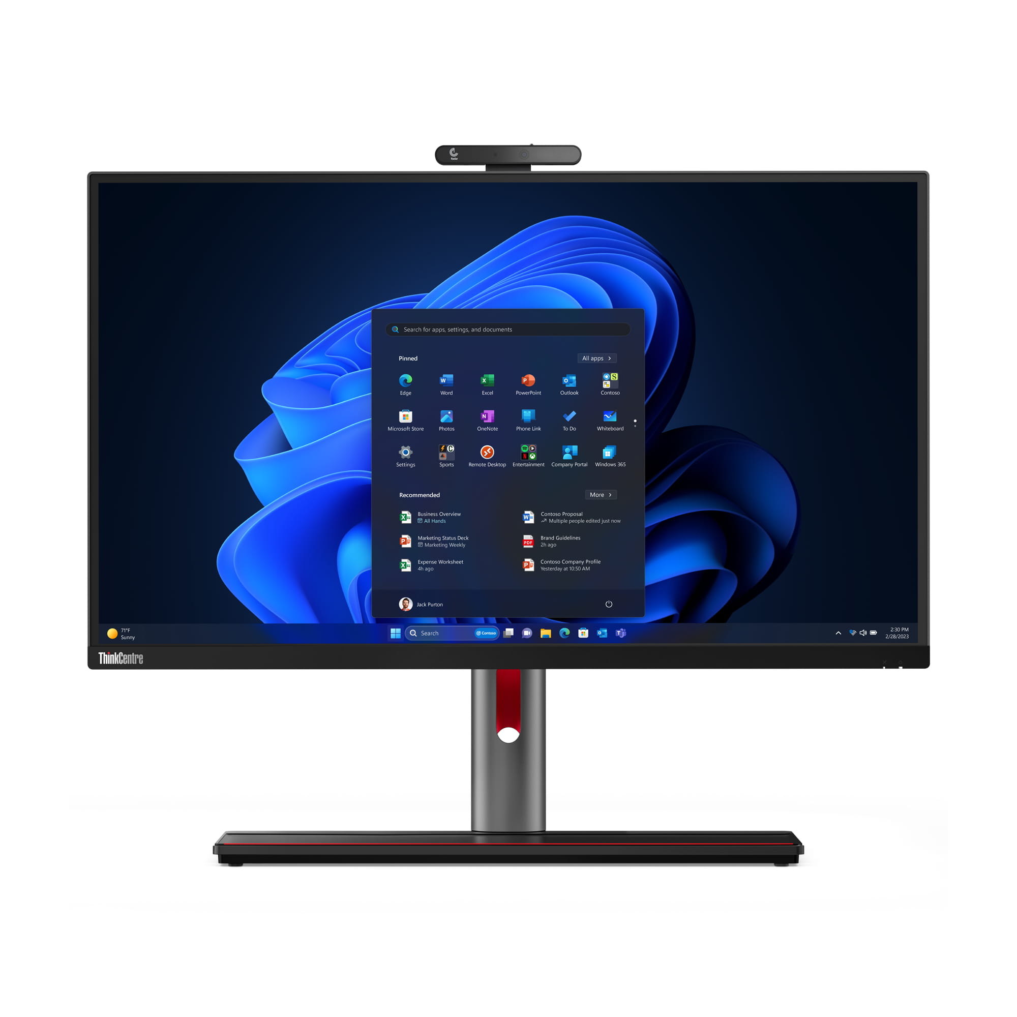Lenovo ThinkCentre M90a Pro Gen 4 12JM - All-in-One (Komplettlösung)