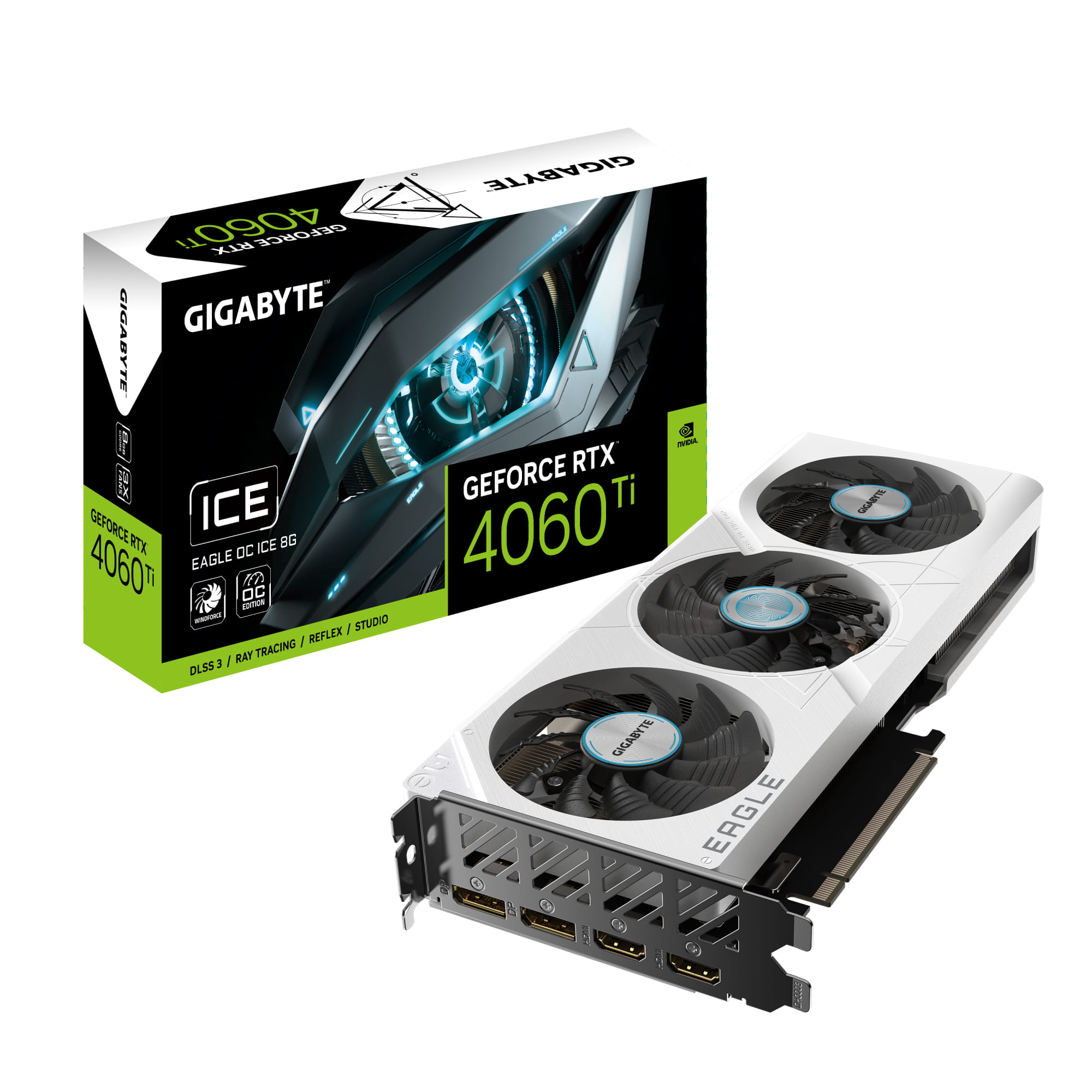 Gigabyte GeForce RTX 4060 Ti EAGLE OC ICE 8G