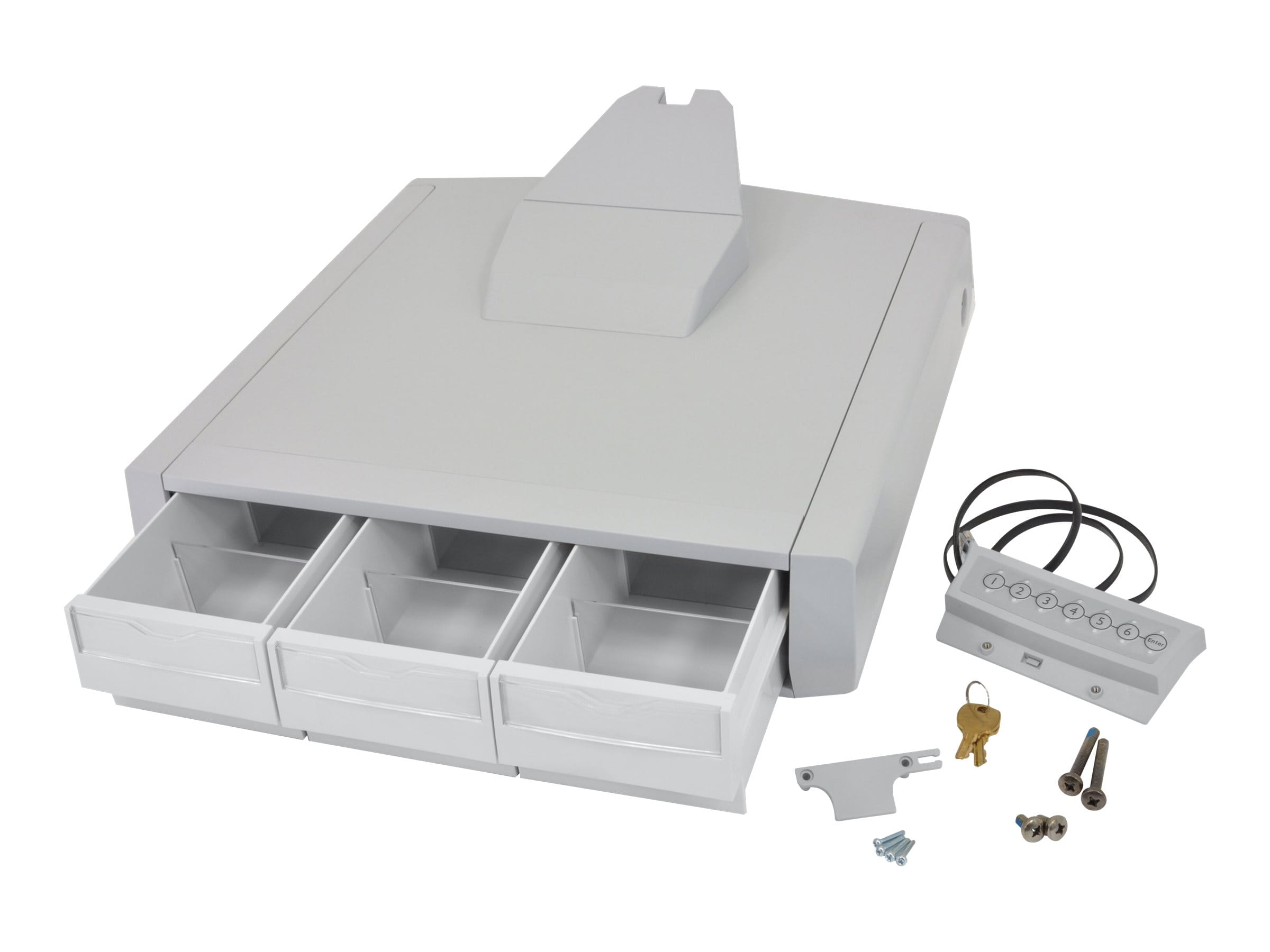Ergotron SV43 Primary Triple Drawer for Laptop Cart - Montagekomponente (Auszugsmodul)