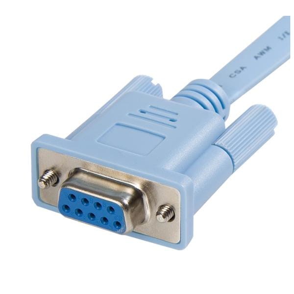 StarTech.com 1,8m RJ45 auf DB9 Cisco Konsolen Management Router Kabel - St/Bu - Kabel seriell - RJ-45 (M)