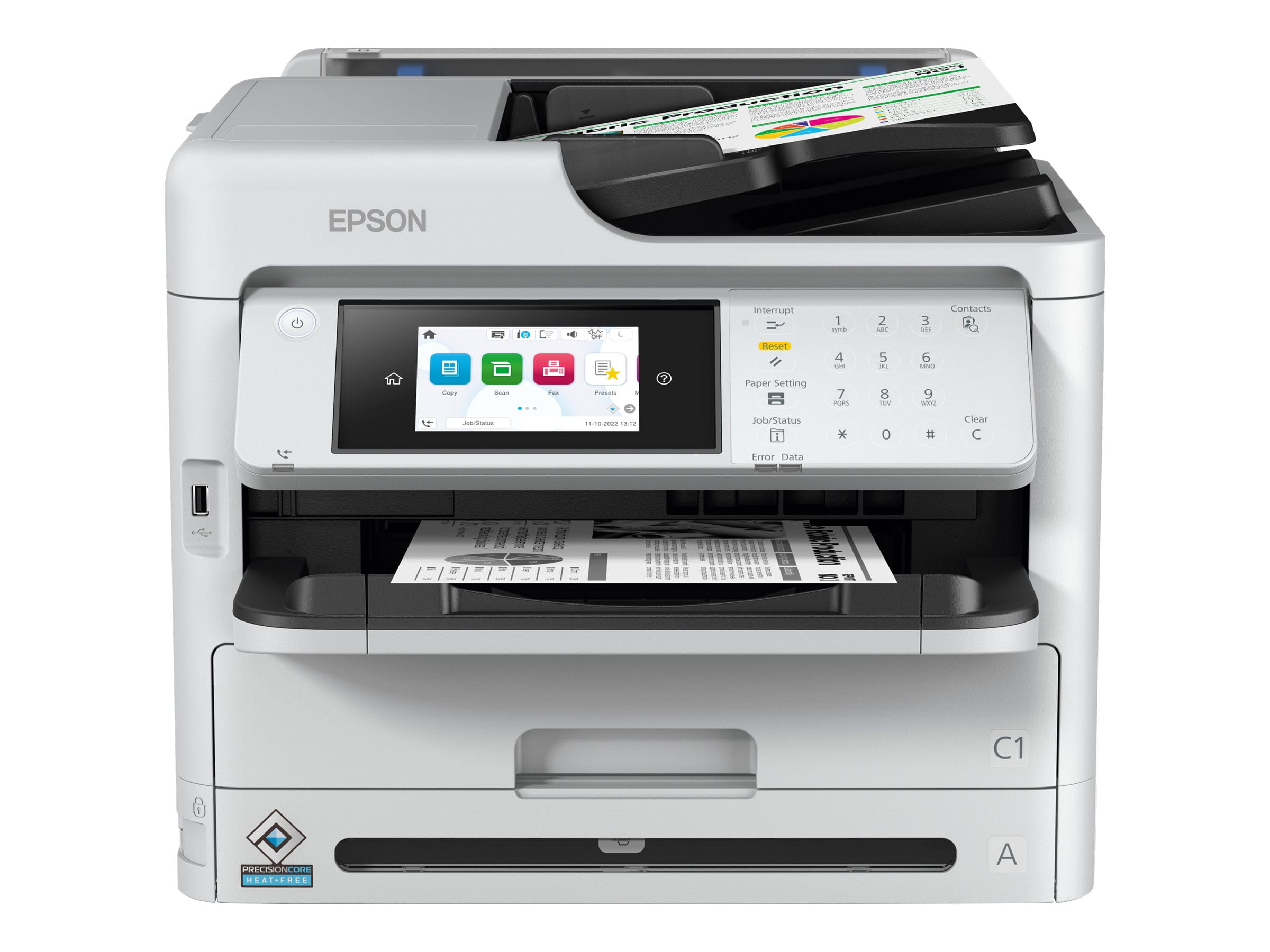 Epson WorkForce Pro WF-M5899DWF - Multifunktionsdrucker - s/w - Tintenstrahl - 216 x 297 mm (Original)