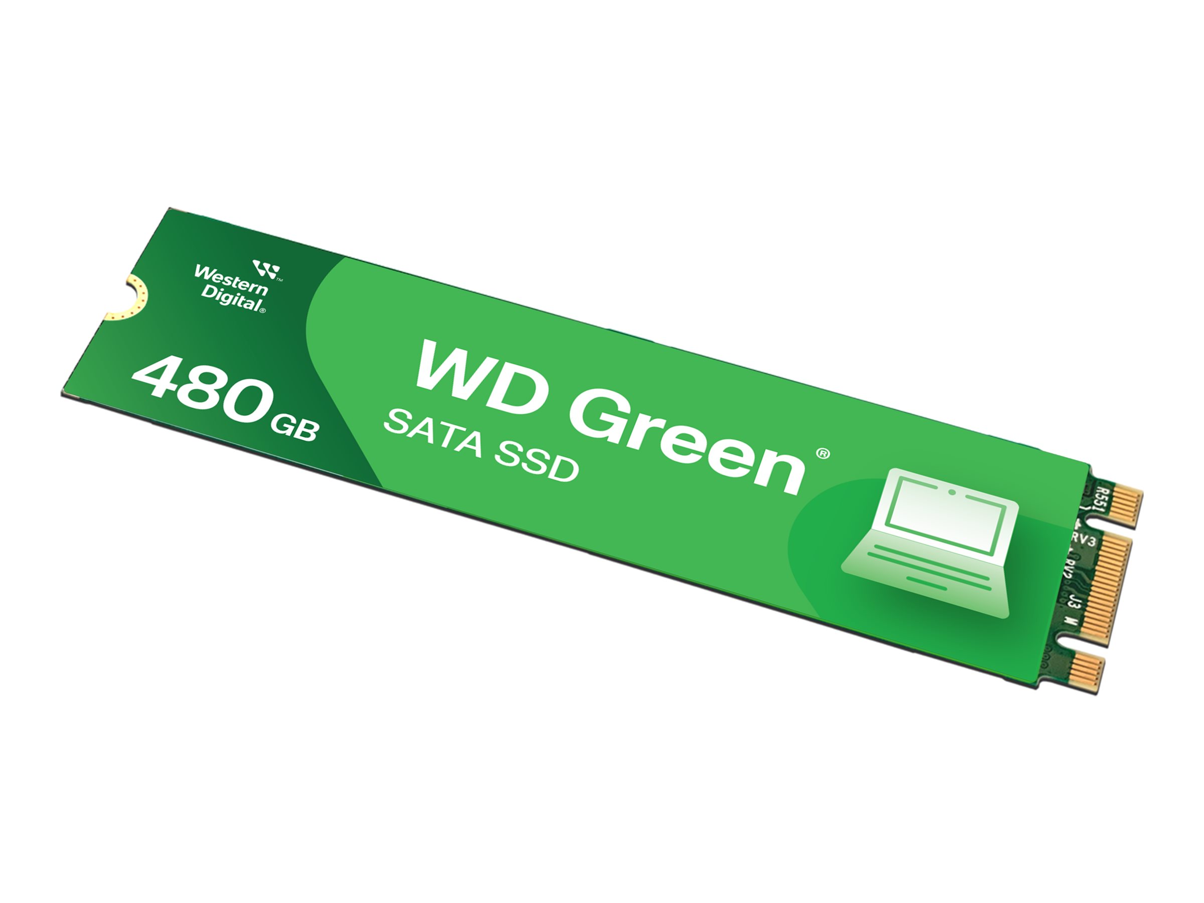 WD Green WDS480G3G0A - SSD - 480 GB - intern - 2.5" (6.4 cm)