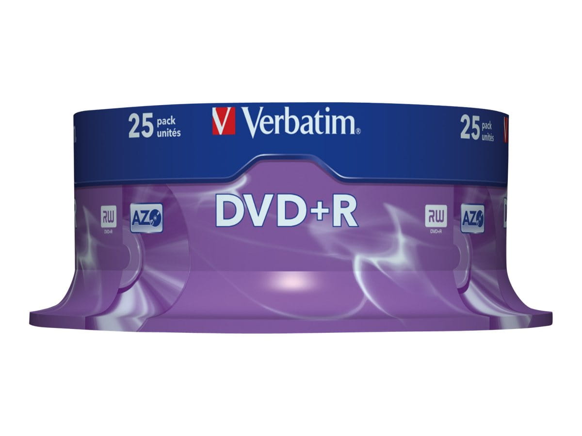 Verbatim DataLifePlus - 25 x DVD+R - 4.7 GB 16x