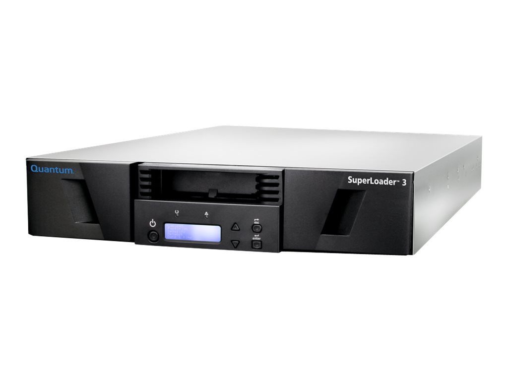 Quantum SuperLoader 3 with (Model C) drive(s) - Tape Autoloader - 288 TB / 720 TB - Steckplätze: 16 - LTO Ultrium (18 TB / 45 TB)