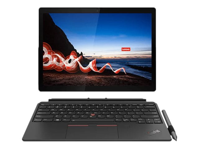 Lenovo ThinkPad X12 Detachable 20UV - Tablet - mit abnehmbarer Tastatur - Intel Core i5 1140G7 / 1.8 GHz - Win 10 Pro 64-Bit - Intel Iris Xe Grafikkarte - 16 GB RAM - 512 GB SSD - 31.2 cm (12.3")