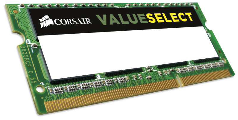 Corsair Value Select - DDR3L - Modul - 4 GB - SO DIMM 204-PIN