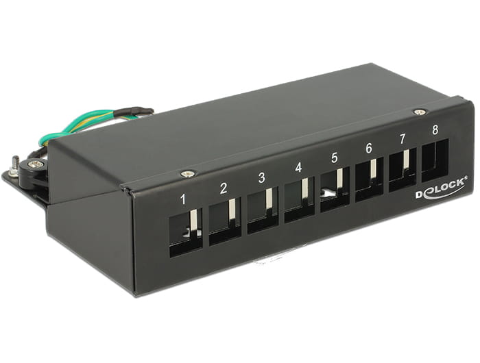 Delock Keystone Desktop Patch Panel - Patch Panel