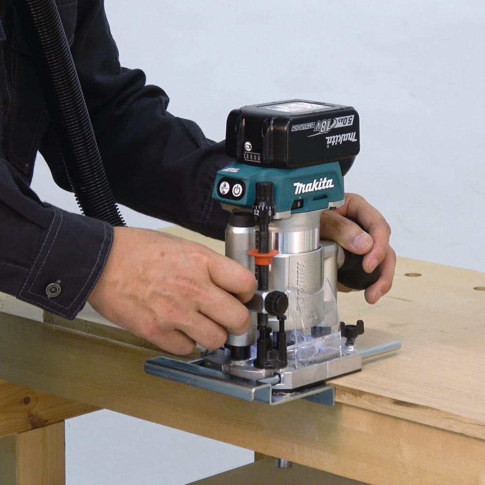 Makita DRT50 - Trimmrouter - schnurlos - Klemmbuchse 8 mm