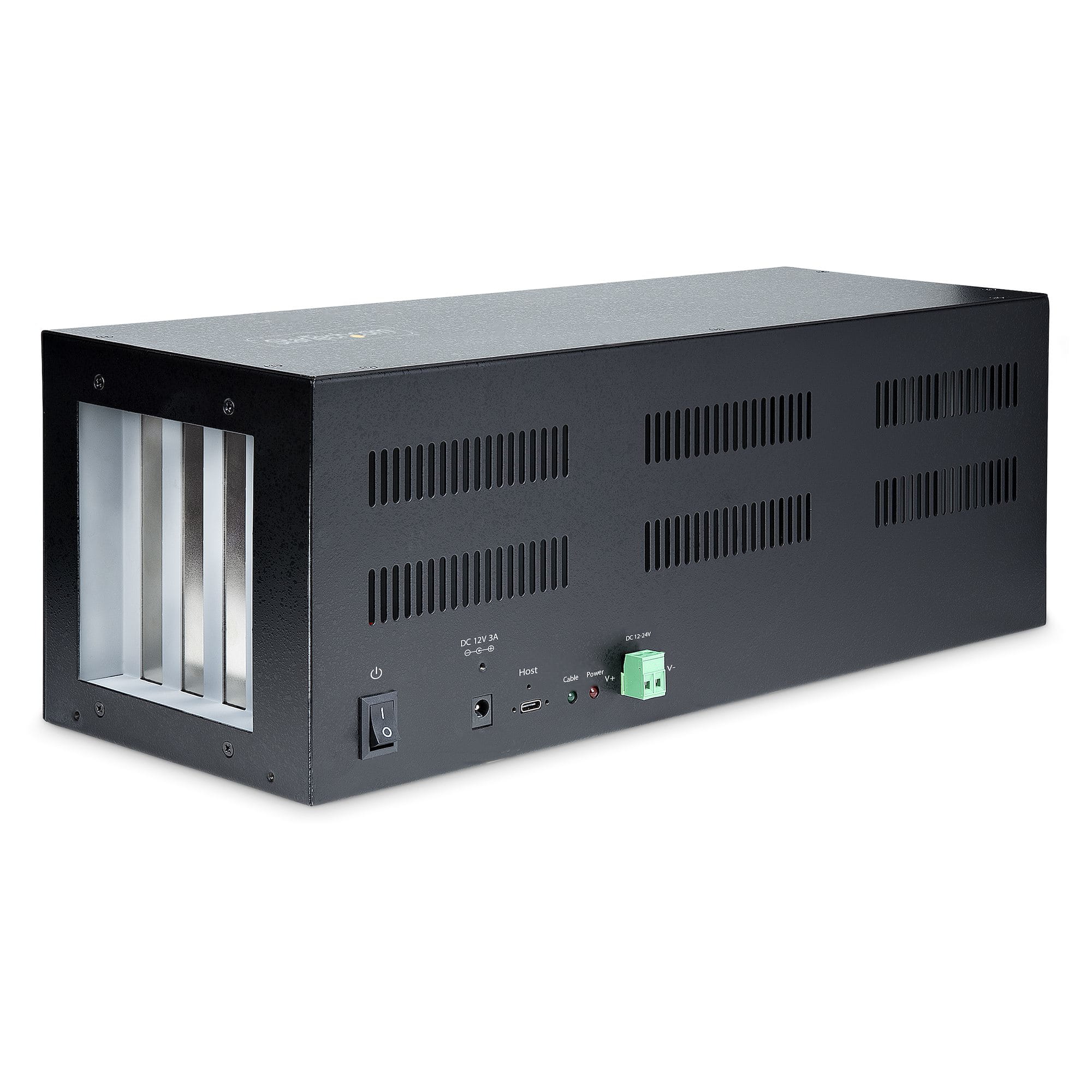 StarTech.com 4-Slot PCIe Expansion Chassis with PCIe x2 Host Card, PCIe 2.0