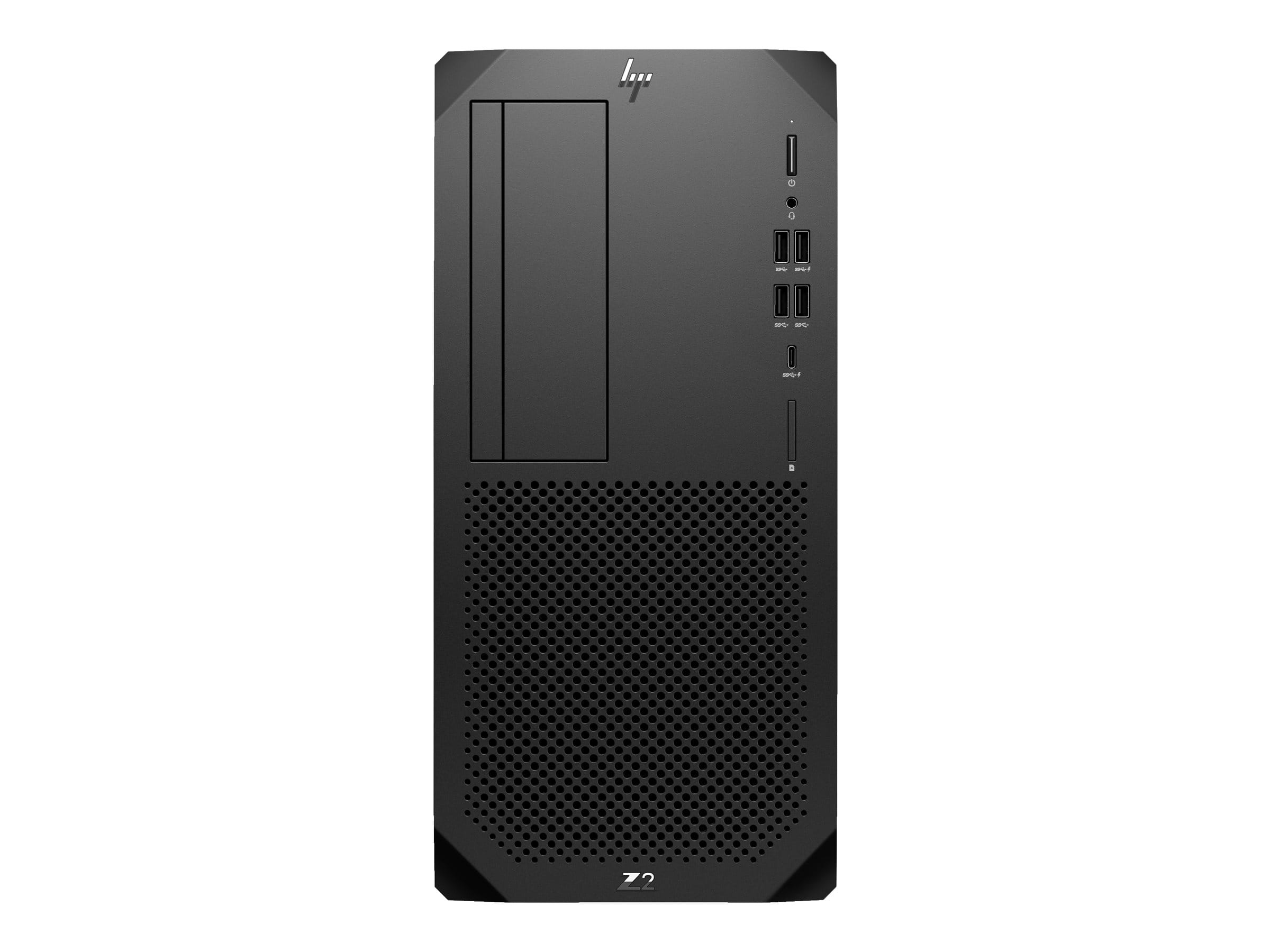 HP Workstation Z2 G9 - Tower - 4U - 1 x Core i7 i7-14700K / 3.4 GHz - RAM 32 GB - SSD 1 TB - HP Z Turbo Drive, NVMe, TLC - RTX 2000 Ada - 1GbE - Win 11 Pro - Monitor: keiner - Tastatur: Deutsch - Schwarz - mit HP Wolf Pro Security Edition (1 Jahr)