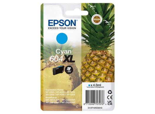 Epson 604XL Singlepack - 4 ml - XL - Cyan - original