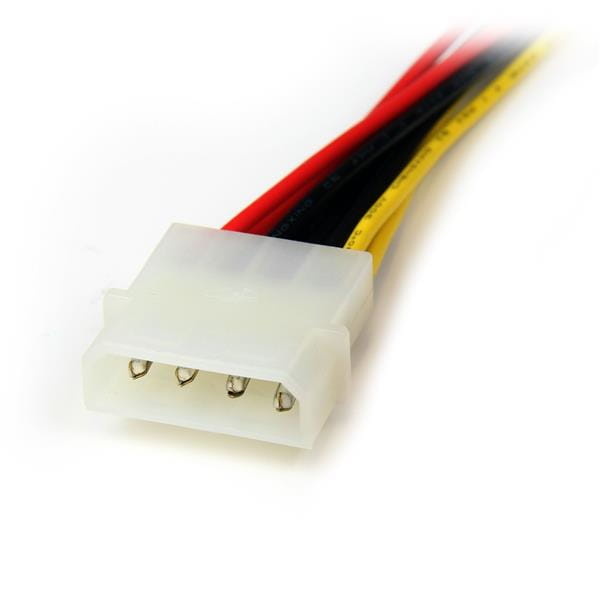 StarTech.com SATA Y-Stromkabel - Splitter Power Y-Kabel mit 2 x SATA intern 1 x Molex (Stecker)