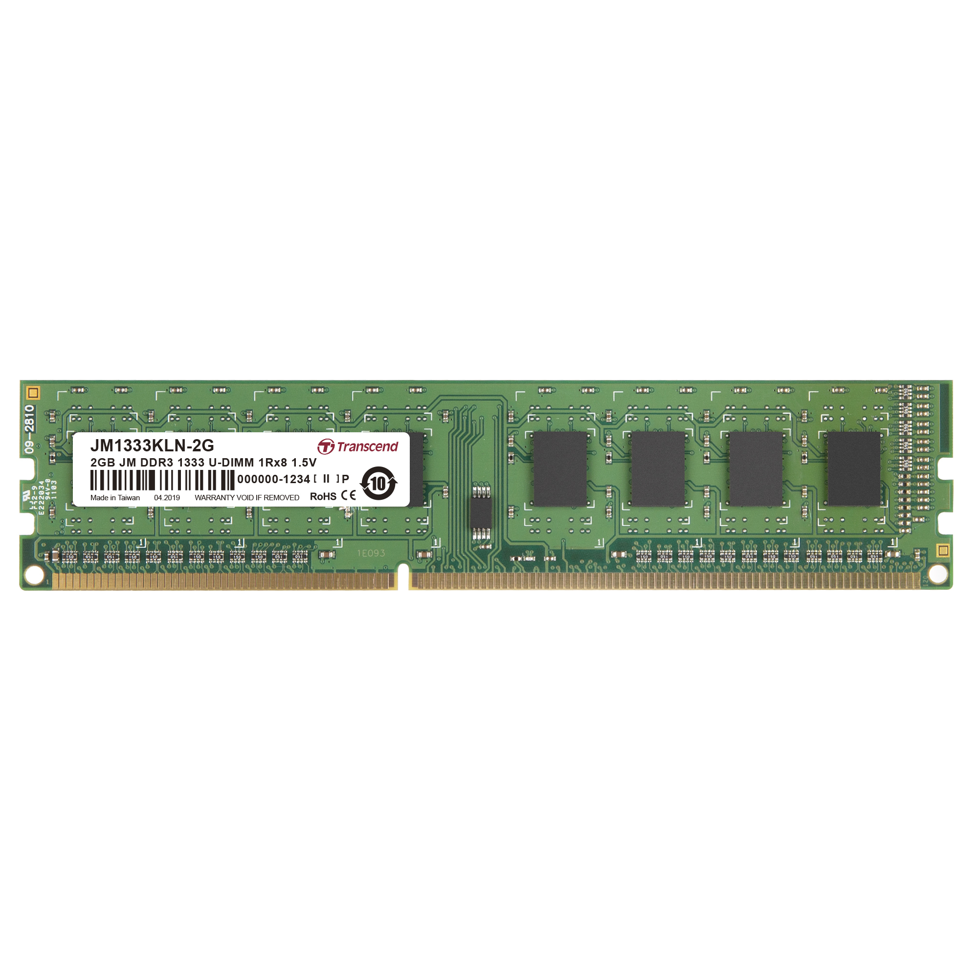 Transcend JetRAM - DDR3 - Modul - 2 GB - DIMM 240-PIN