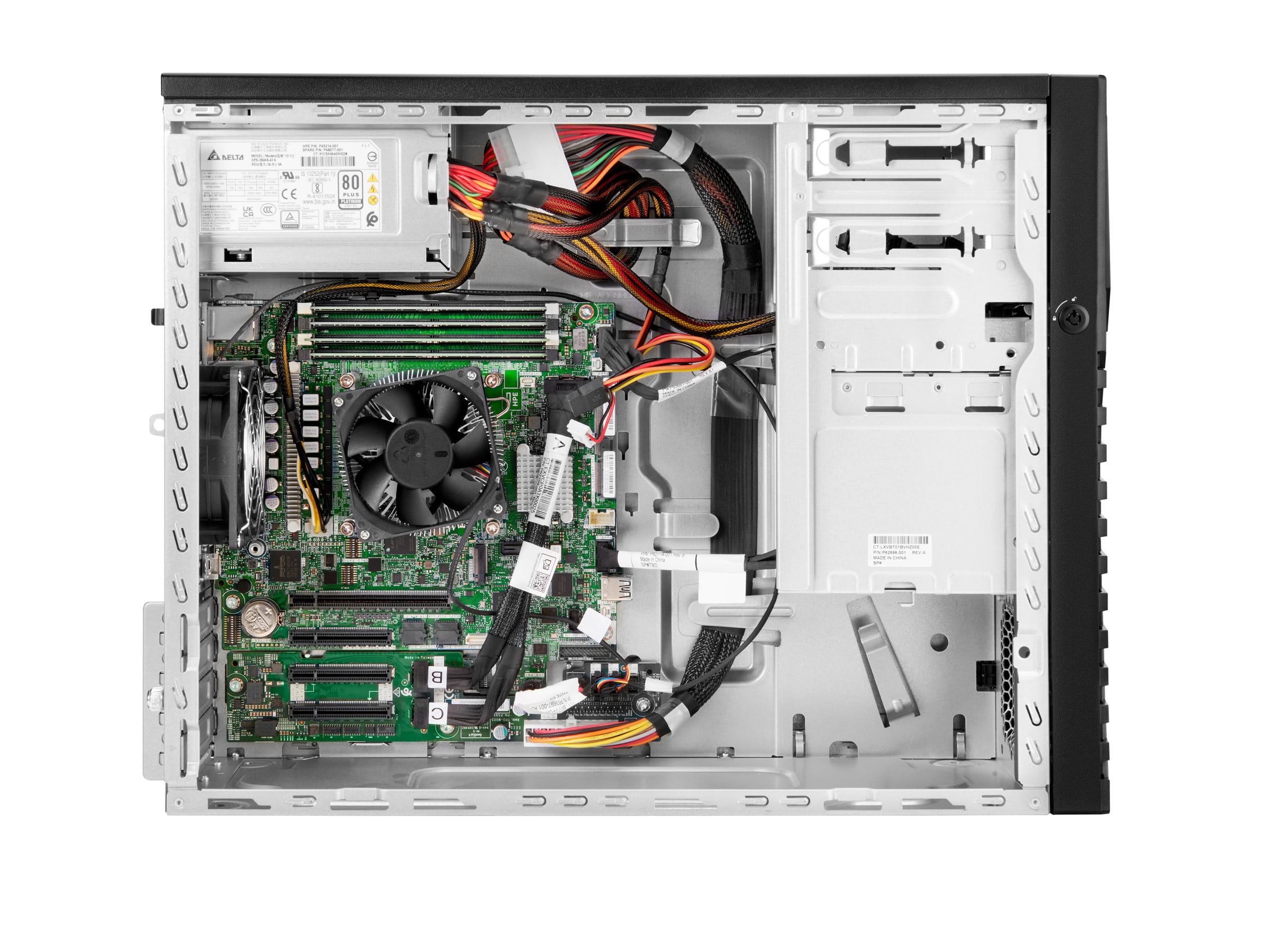 HPE ProLiant ML30 Gen11 - Server - Tower - 1 x Xeon E-2414 / 2.6 GHz - RAM: 1x 32 GB - Drive: 1x 1TB SATA - Netzteil: 1x 350W (Smart Choice)