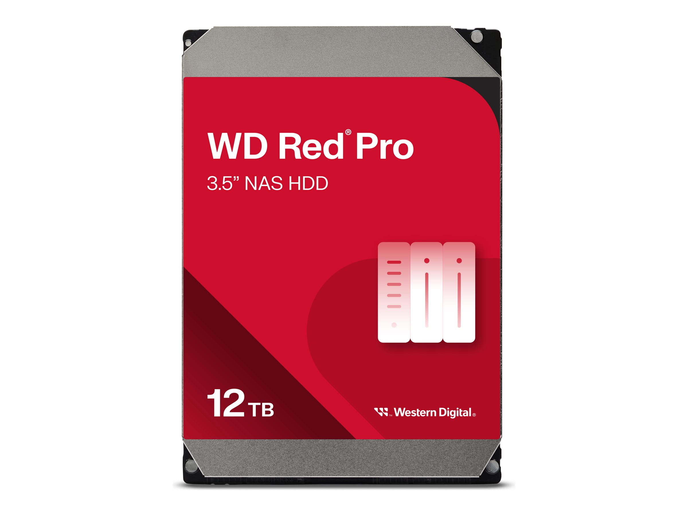 WD Red Pro WD121KFBX - Festplatte - 12 TB - intern - 3.5" (8.9 cm)