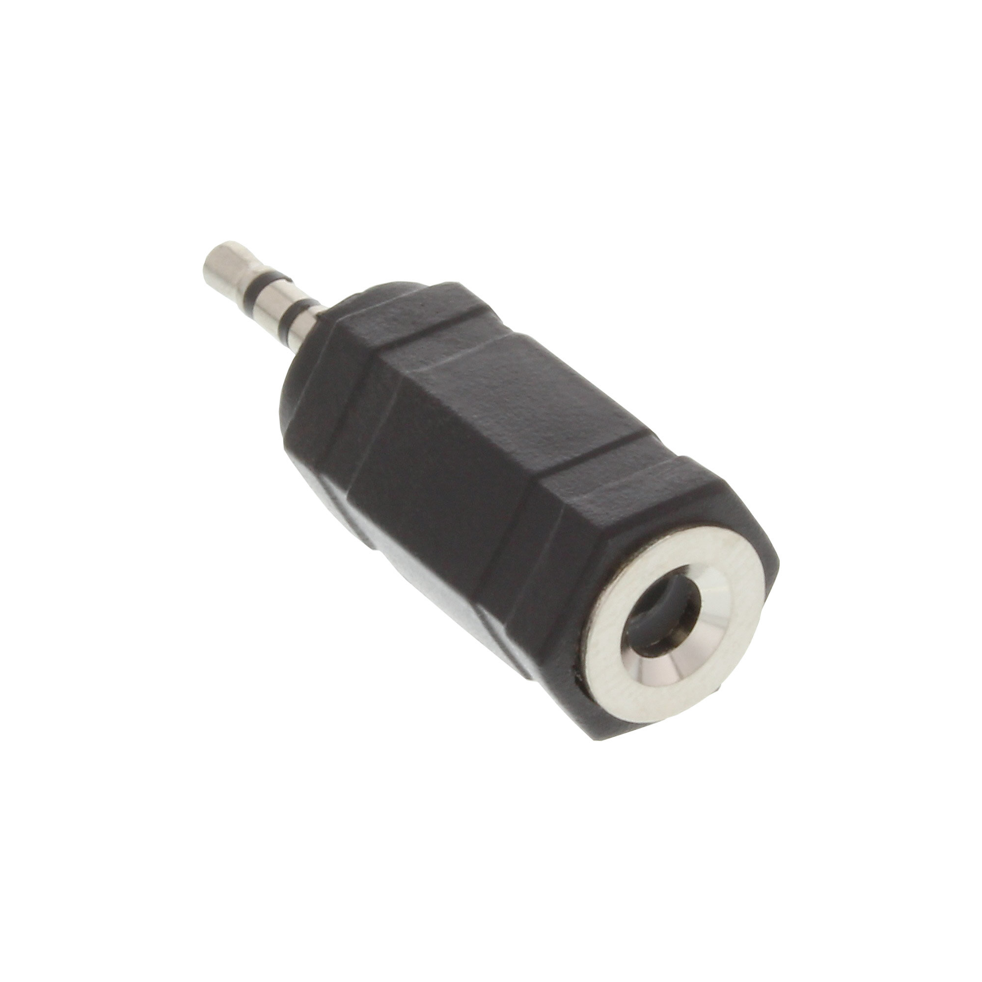 InLine Audio Adapter - 2,5mm Klinke Stecker zu 3,5mm Buchse - Stereo