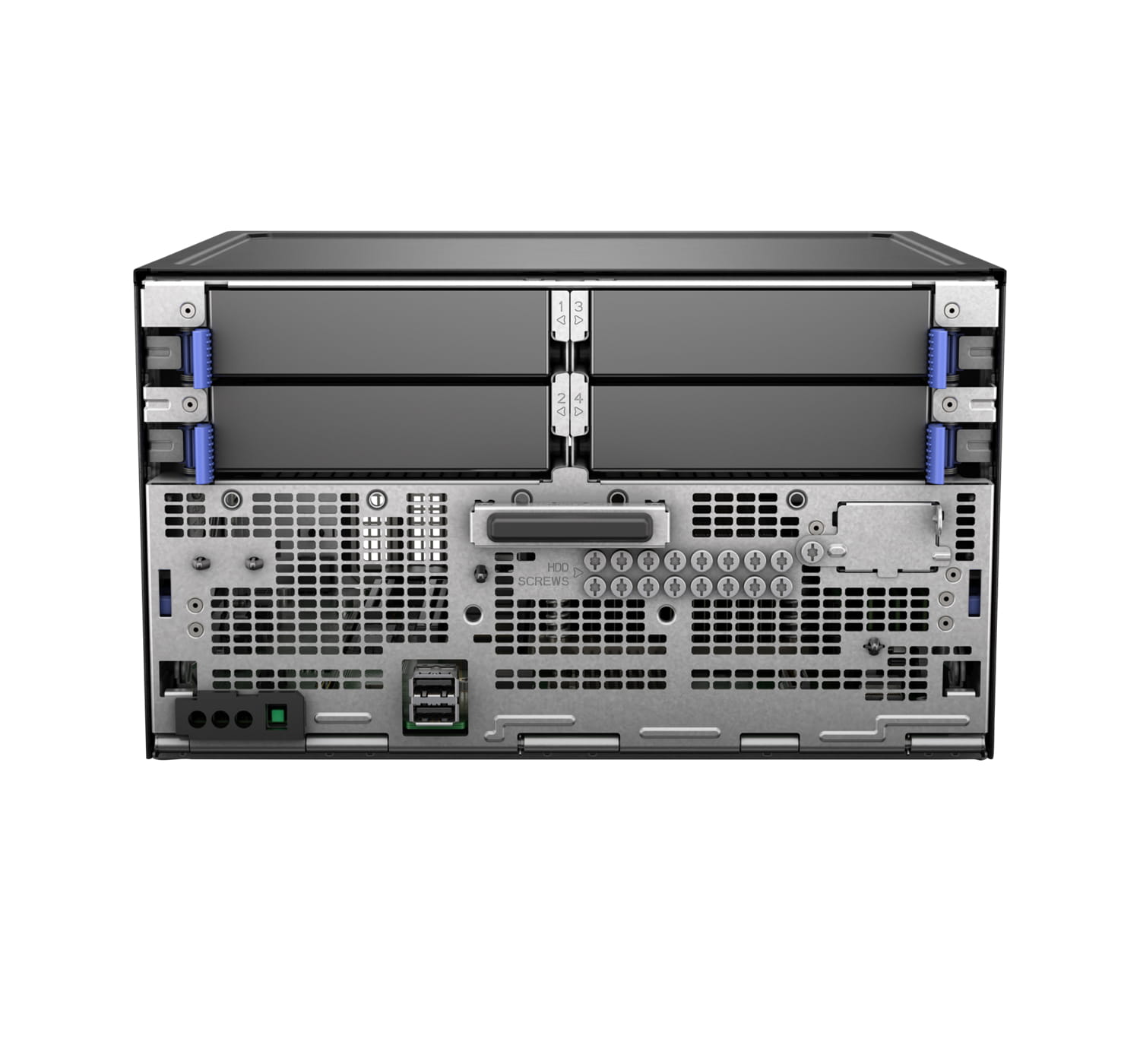 HPE ProLiant MicroServer Gen11 - Server - Ultra-Micro-Tower - 1-Weg - 1 x Xeon E-2414 / 2.6 GHz - RAM 16 GB - SATA - nicht Hot-Swap-fähig 8.9 cm (3.5")