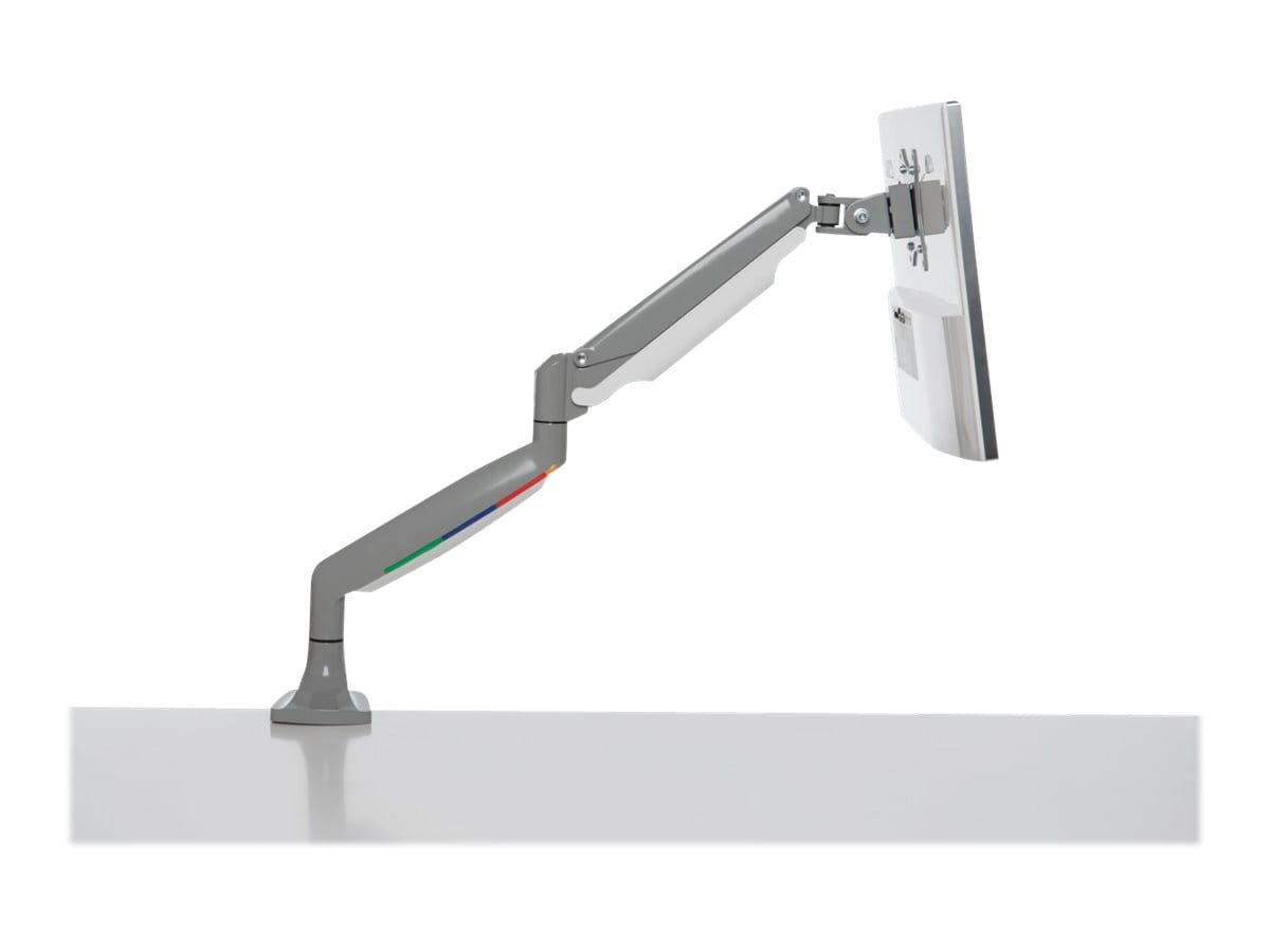 Kensington SmartFit One-Touch Single Monitor Arm - Befestigungskit - einstellbarer Arm - für Monitor - Aluminium, Kunststoff, Stahl - Bildschirmgröße: 33-81.3 cm (13"-32")