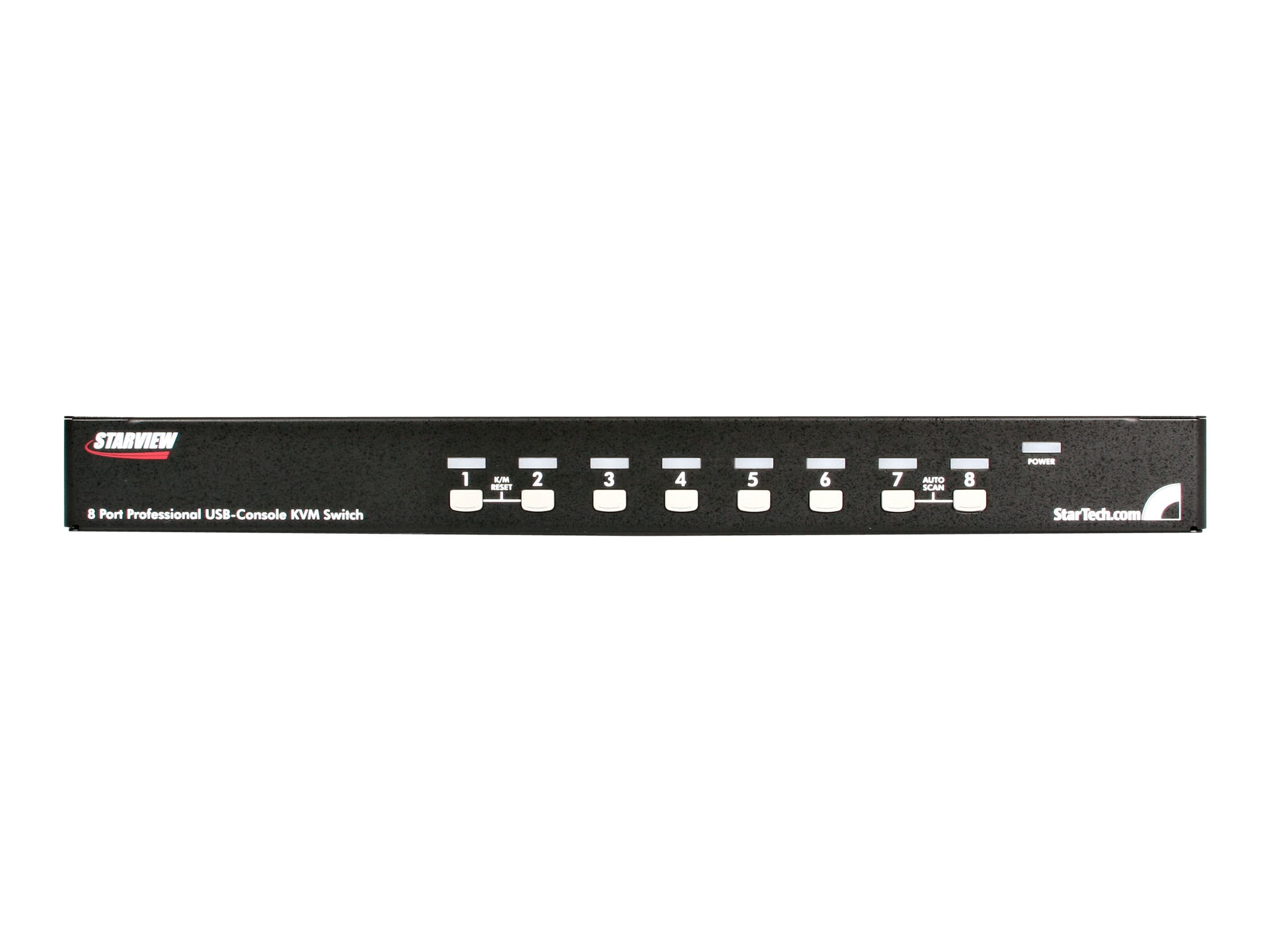 StarTech.com 8 Port USB / PS/2 KVM Switch mit OSD