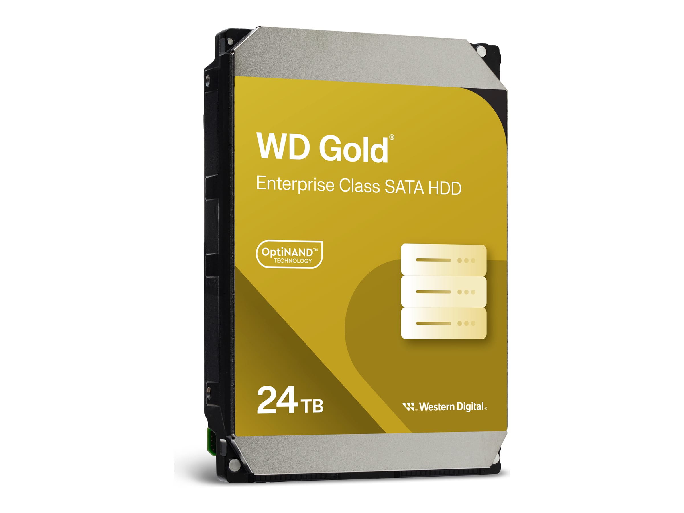 WD Gold - Festplatte - Enterprise - 24 TB - intern - 3.5" (8.9 cm)