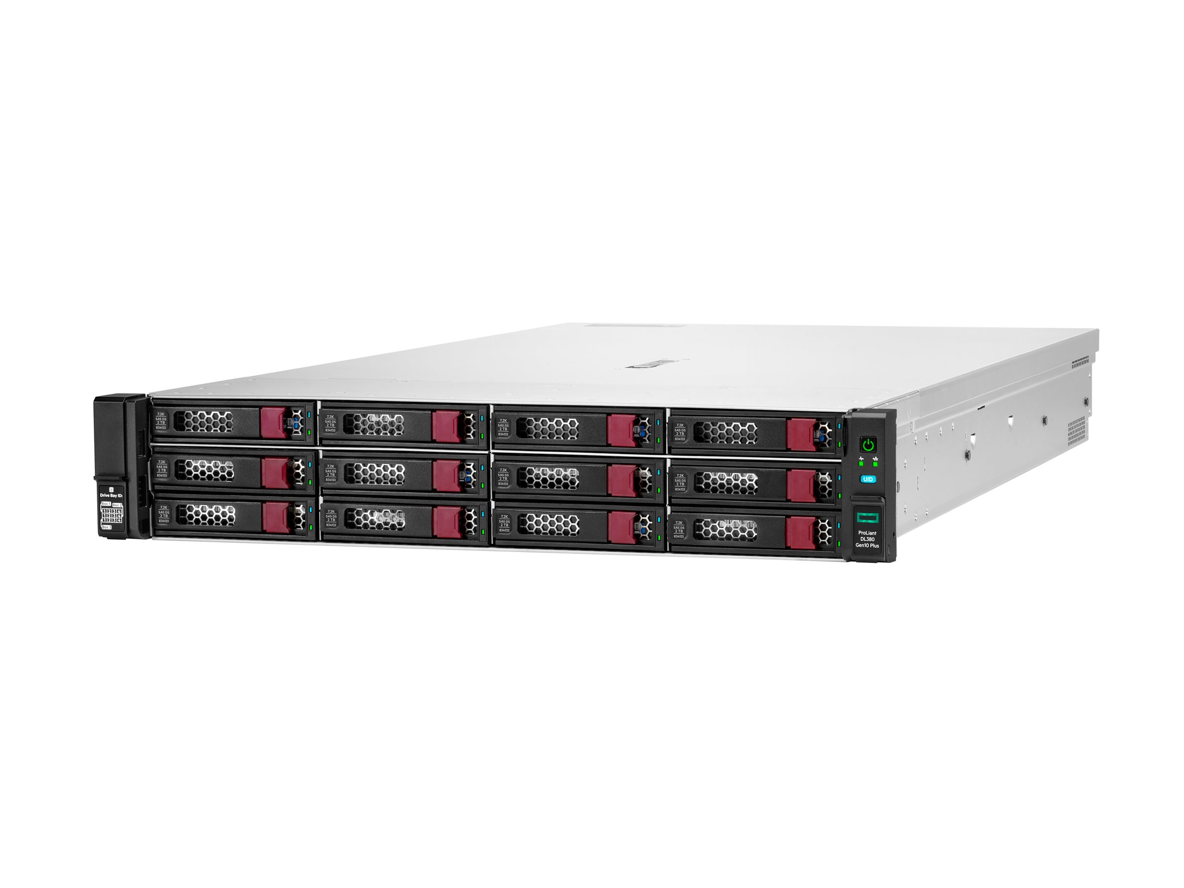 HPE ProLiant DL380 Gen10 - Server - Rack-Montage - 2U - zweiweg - 1 x Xeon Silver 4310 / 2.1 GHz - RAM 64 GB - SATA/SAS - Hot-Swap 6.4 cm (2.5")