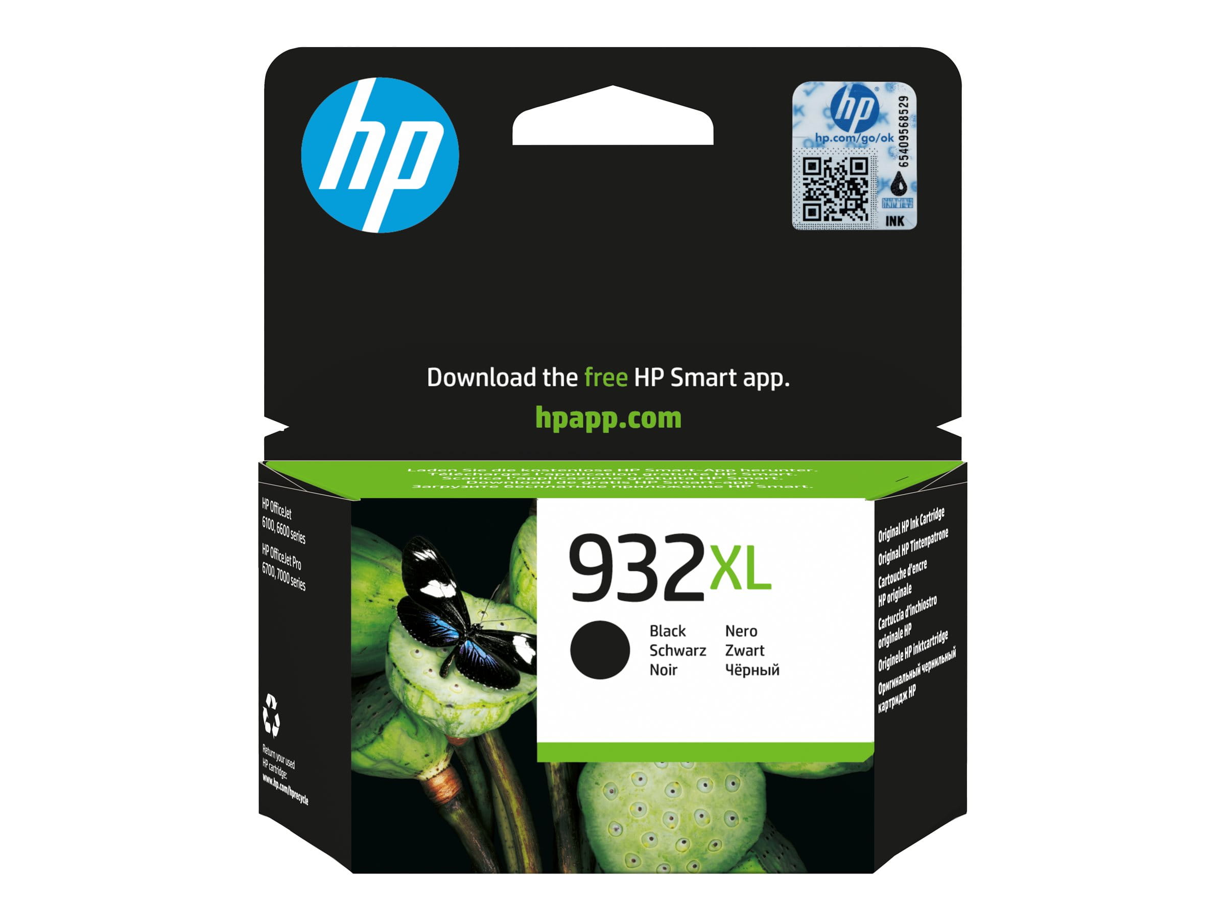 HP 932XL - Hohe Ergiebigkeit - Schwarz - Original