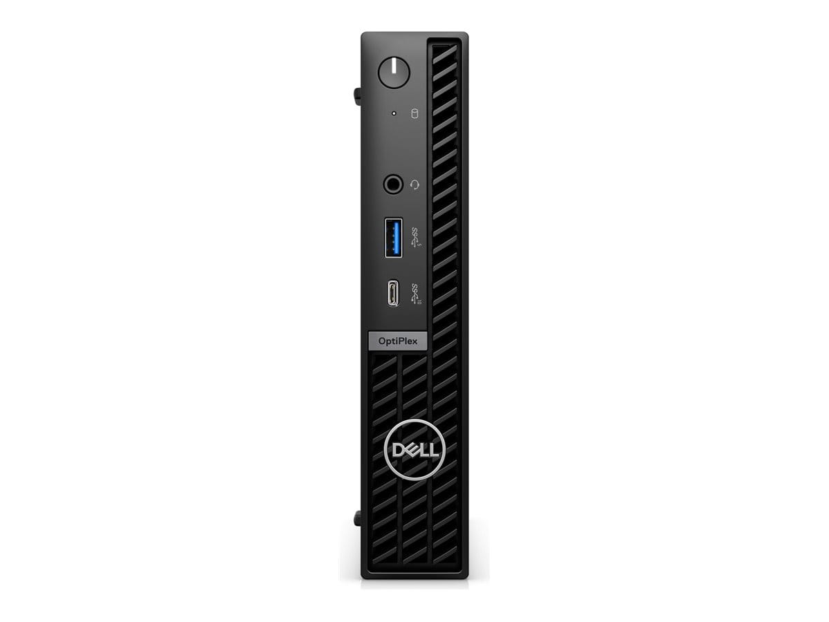 Dell OptiPlex 7020 (version 2024) - Micro - Core i5 12500T / 2 GHz - RAM 16 GB - SSD 512 GB - NVMe, Class 25 - UHD Graphics 770 - 1GbE, Bluetooth, Wi-Fi 6E - WLAN: Bluetooth, 802.11a/b/g/n/ac/ax (Wi-Fi 6E)