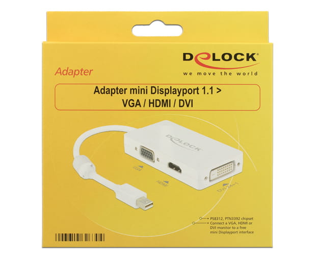 Delock DisplayPort-Adapter - Mini DisplayPort (M)