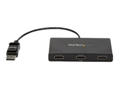 StarTech.com MST Hub DisplayPort to HDMI Multi-Monitor Splitter - 3-Port MST Hub - DP 1.2 to 3x HDMI MST Hub (MSTDP123HD)