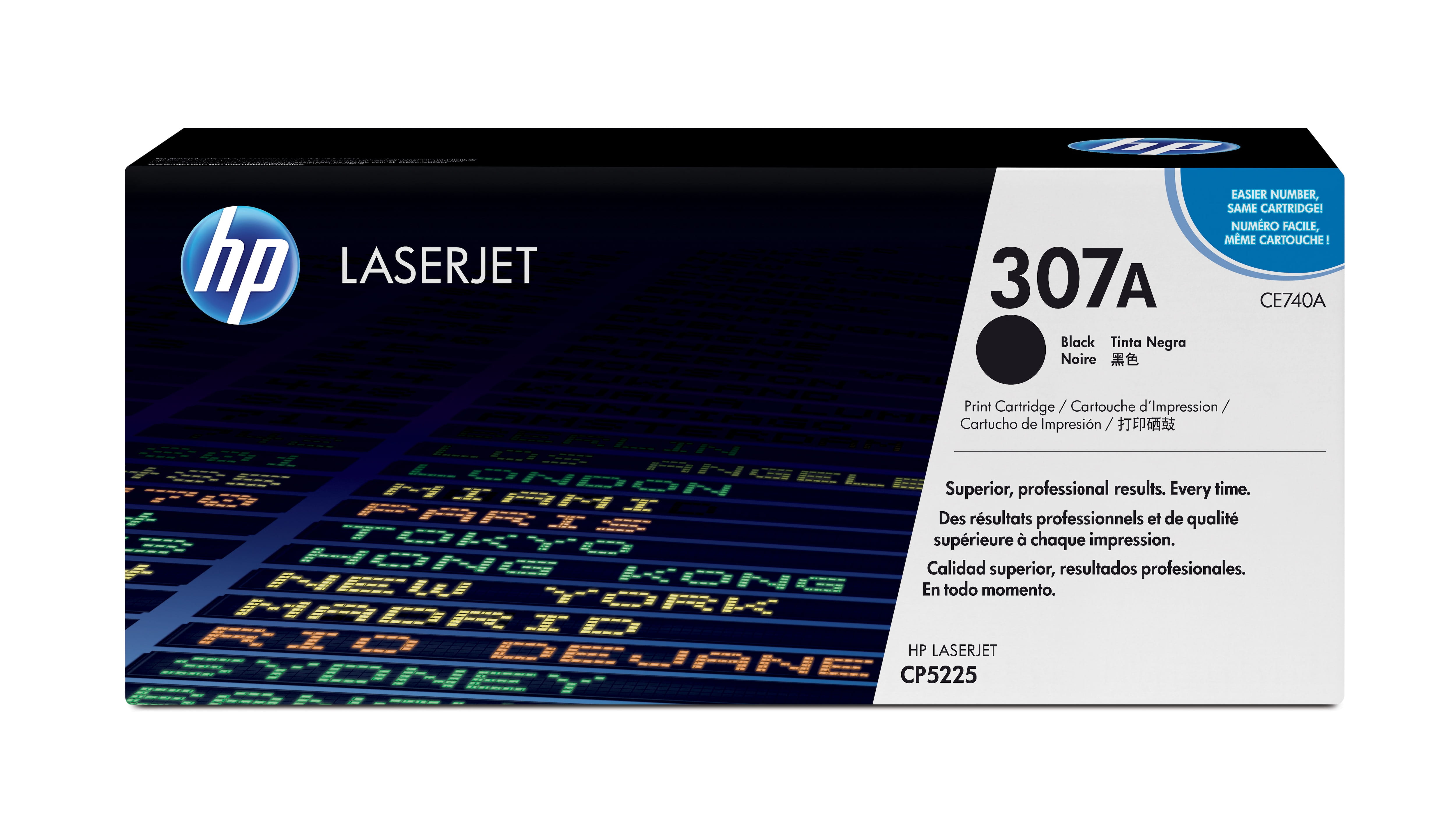 HP 307A - Schwarz - Original - LaserJet - Tonerpatrone (CE740A)