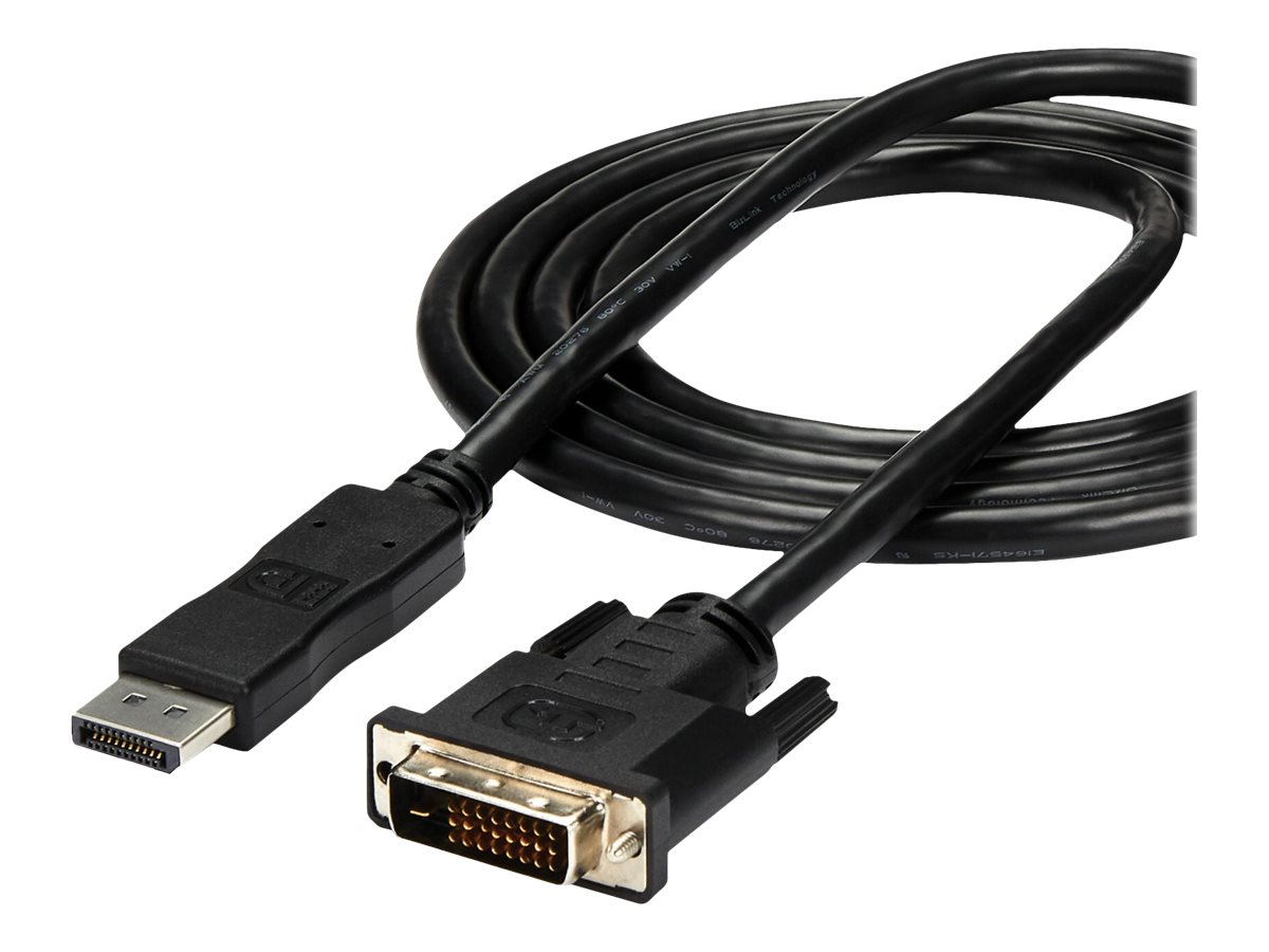 StarTech.com 1.8 m DisplayPort auf DVI Kabel - DisplayPort auf DVI Video Adapter Kabel 1080p - DisplayPort auf DVI-D Kabel Single Link - DP auf DVI Monitor Kabel - DP 1.2 auf DVI Adapter (DP2DVIMM6)