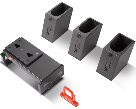 Lenovo Docking Station Mounting Bracket G2 - Montagekit Docking-Station - unter Tisch montierbar, oberhalb des Monitors montierbar - 55.9 cm, 61 cm (22", 24")