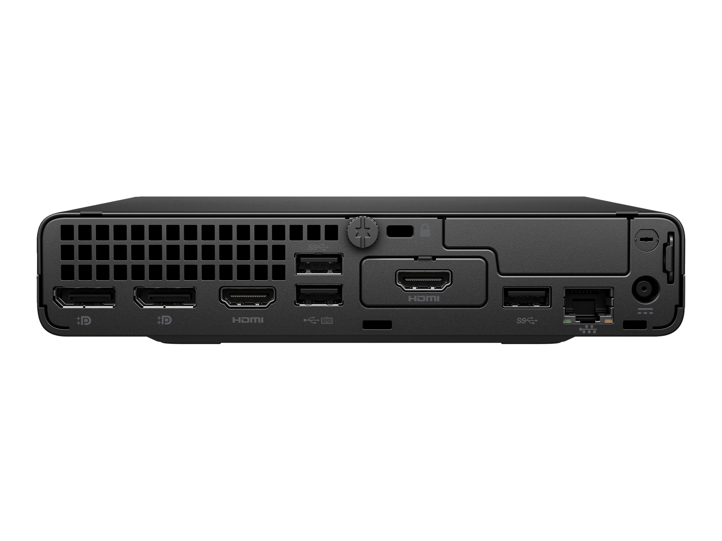 HP Pro 400 G9 - Mini - Core i7 13700T / 1.4 GHz - RAM 16 GB - SSD 512 GB - NVMe - UHD Graphics 770 - 1GbE, Wi-Fi 6E, Bluetooth Dual-Mode - WLAN: 802.11a/b/g/n/ac/ax (Wi-Fi 6E)