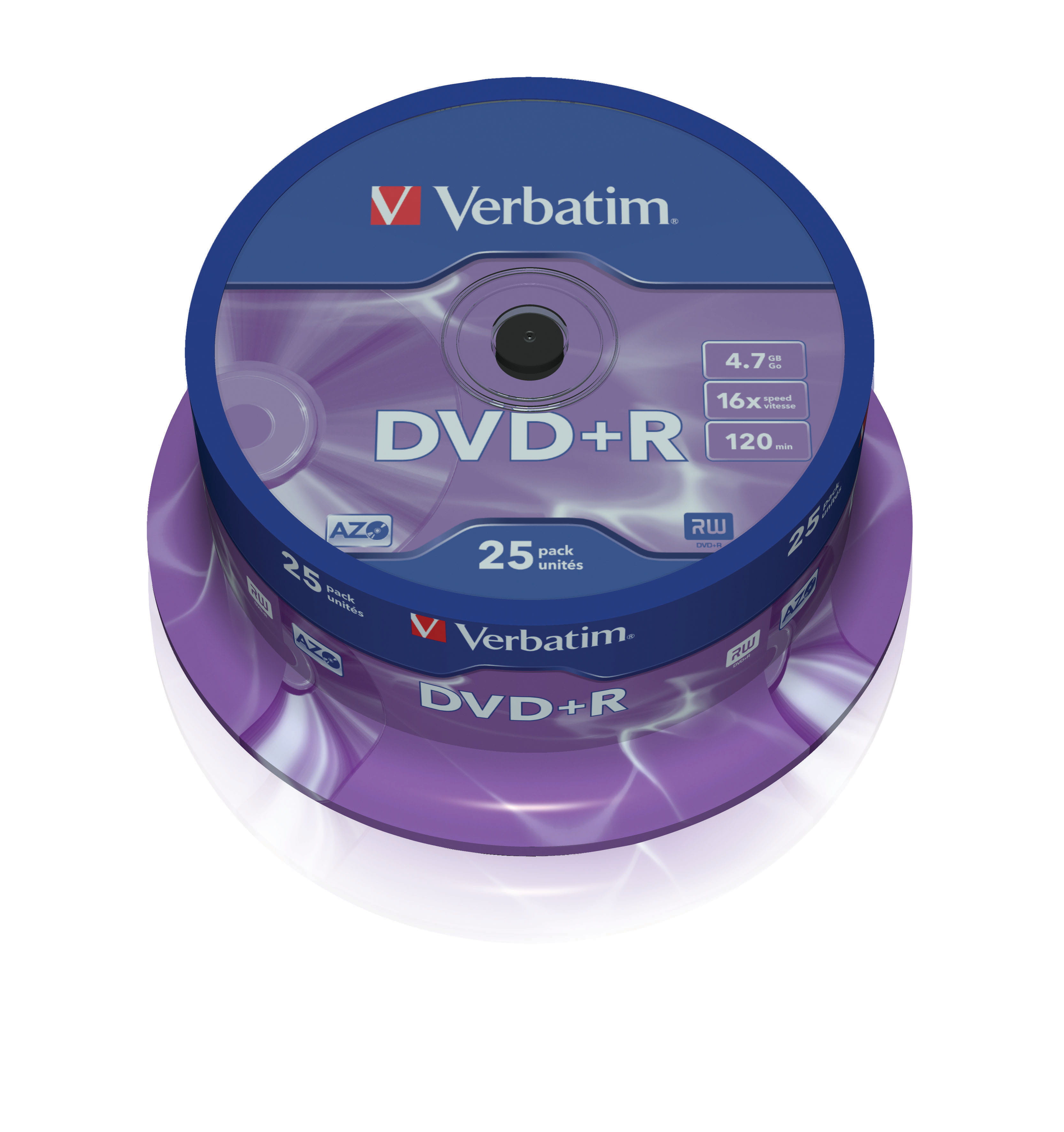 Verbatim DataLifePlus - 25 x DVD+R - 4.7 GB 16x