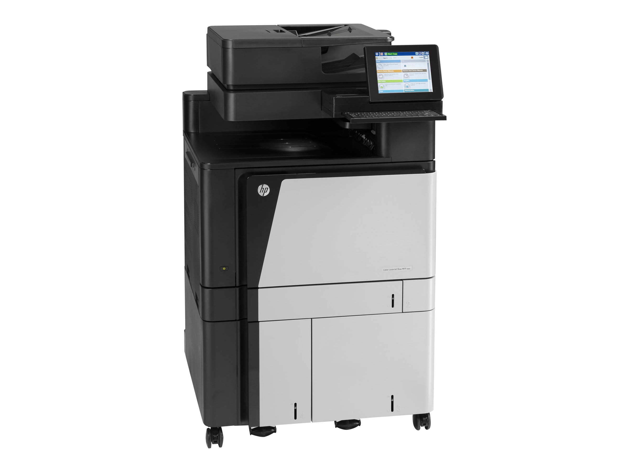 HP LaserJet Enterprise Flow MFP M880z+ - Multifunktionsdrucker - Farbe - Laser - A3 (297 x 420 mm)