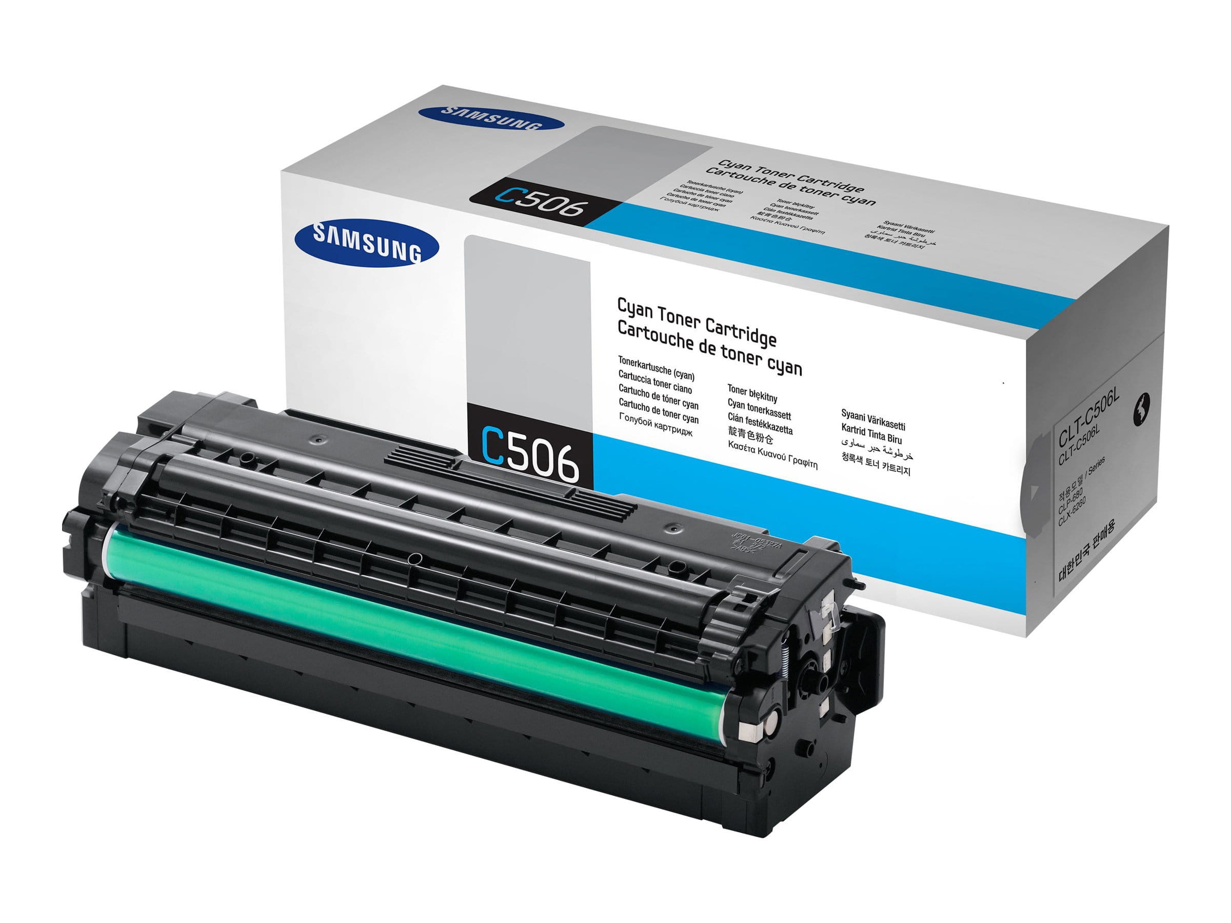 HP Samsung CLT-C506L - Hohe Ergiebigkeit - Cyan - Original - Tonerpatrone (SU038A)