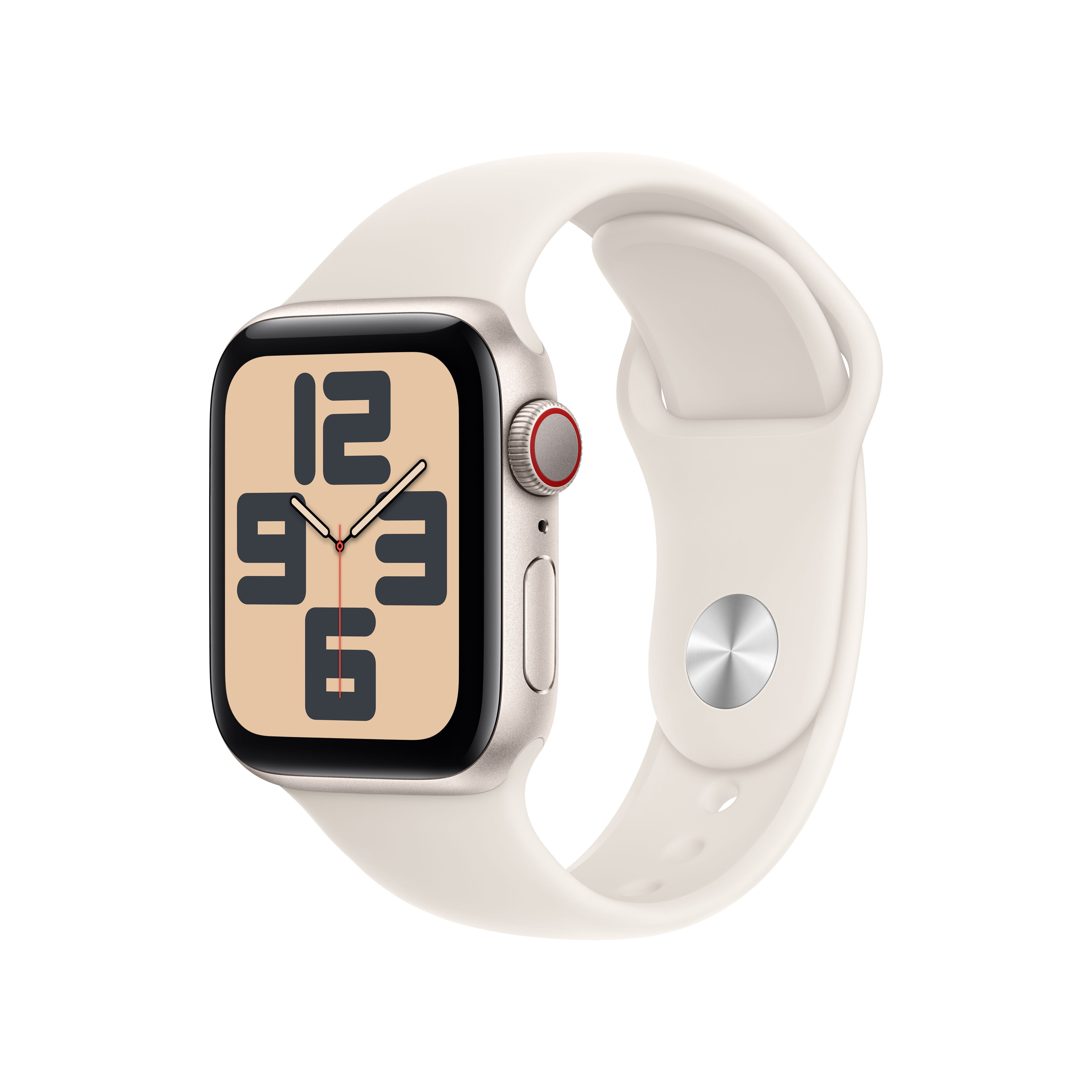 Apple Watch SE (GPS + Cellular) - 40 mm - Starlight Aluminium