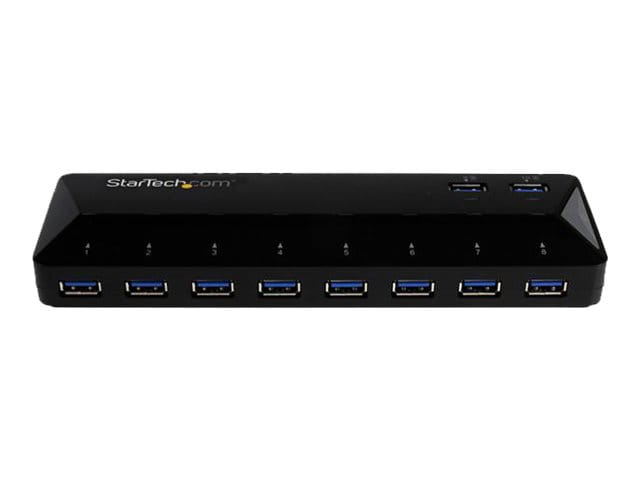 StarTech.com 10 Port USB 3.0 Hub mit Lade- und Sync Port