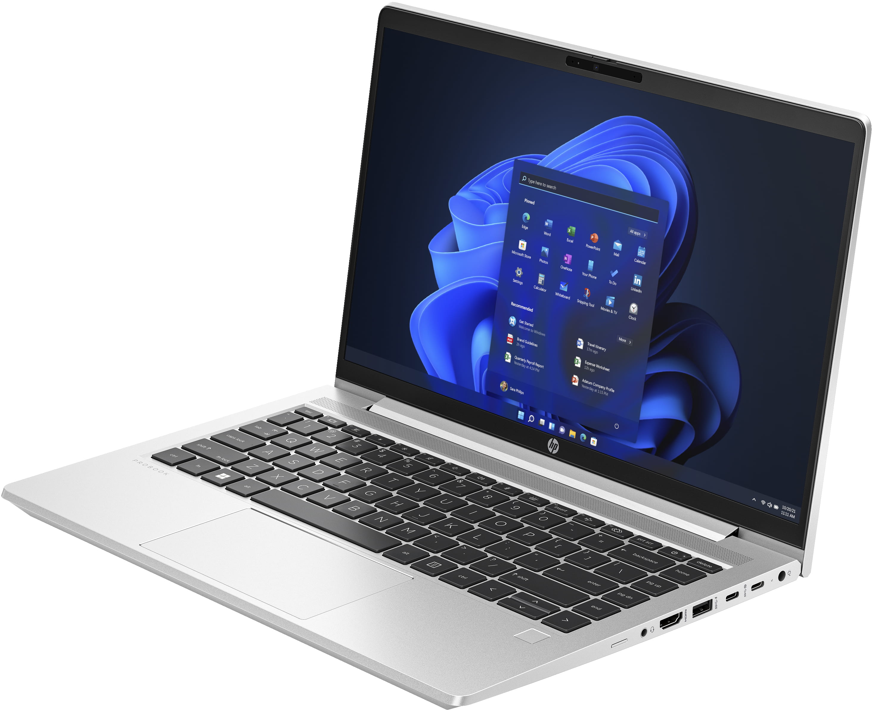 HP ProBook 440 G10 Notebook - Wolf Pro Security - Intel Core i7 1355U / 1.7 GHz - Win 11 Pro - GF RTX 2050 - 32 GB RAM - 1 TB SSD NVMe, TLC - 35.6 cm (14")