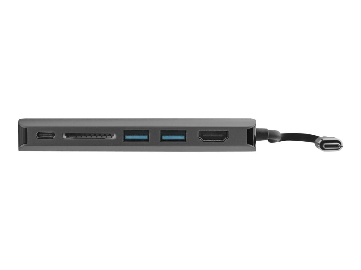 StarTech.com USB C Multiport Adapter mit HDMI - 4K - Mac/ Windows - SD Kartenleser - USB C zu USB 3.0 Hub - 2x USB-A 1x USB-C - 60W PD 3.0 - Aktualisierte Version des DKT30CSDHPD (DKT30CSDHPD3)