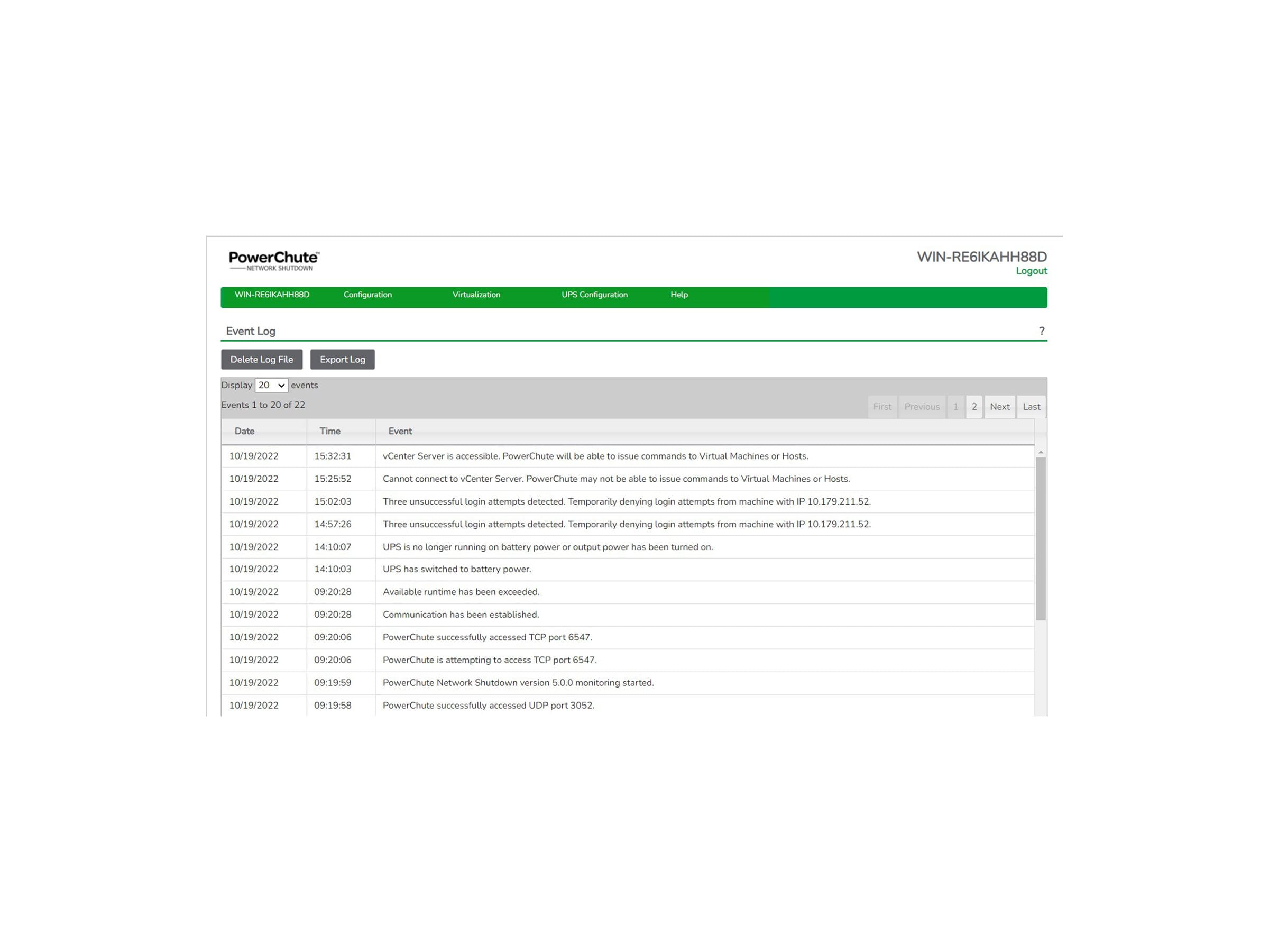 APC PowerChute Network Shutdown - (v. 5) - Abonnement-Lizenz (3 Jahre)