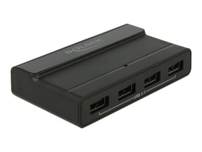 Delock Externer USB 3.1 4 Port Hub mit 10 Gbps